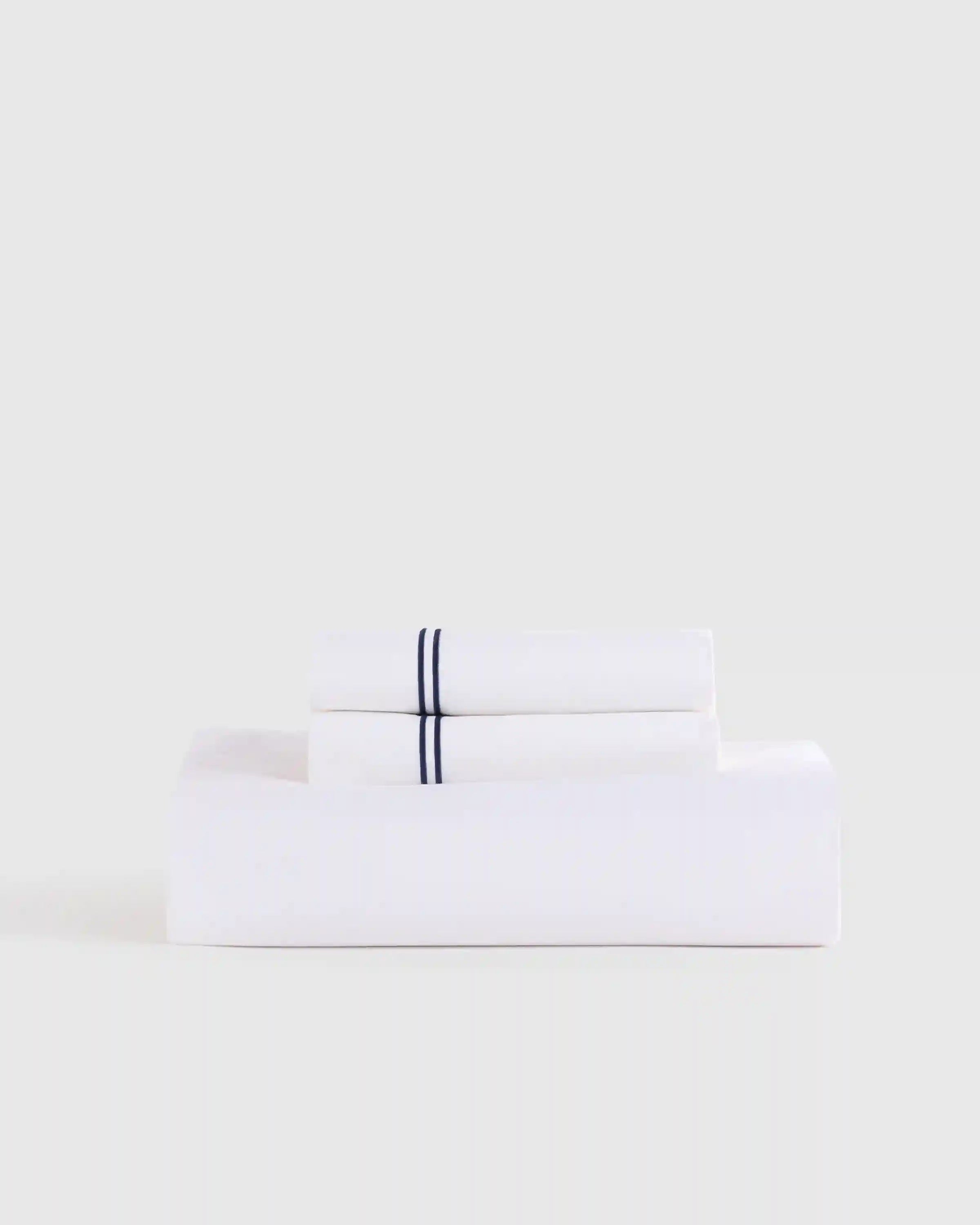 Organic Crisp Percale Fitted Sheet Set