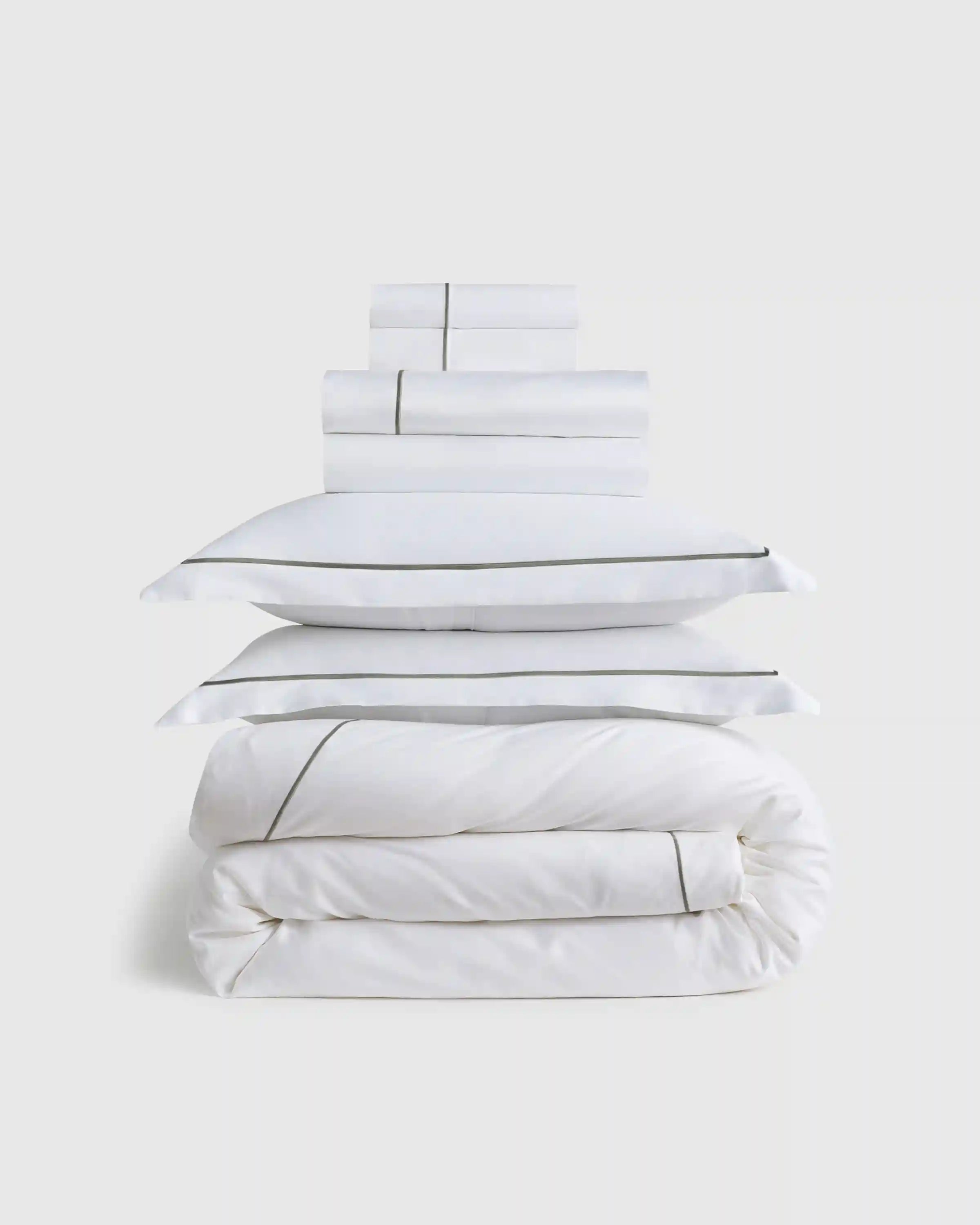 Signature Giza Cotton Sateen Deluxe Bedding Bundle