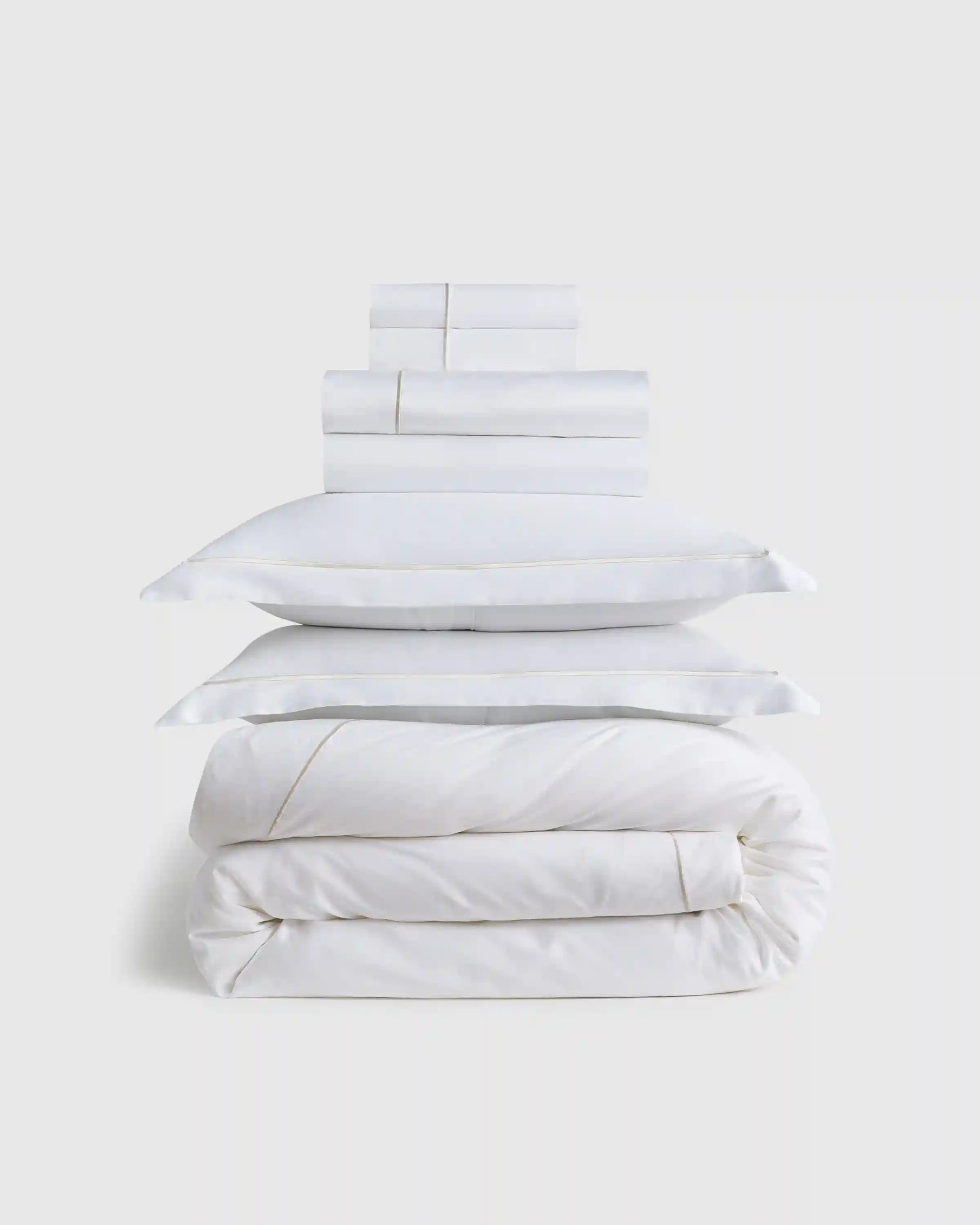 Signature Giza Cotton Sateen Deluxe Bedding Bundle