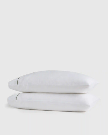 Signature Giza Cotton Sateen Embroidered Pillowcase Set