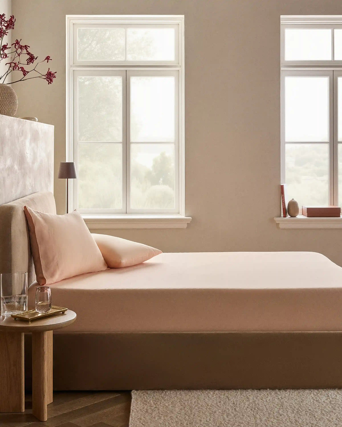 European Linen Fitted Sheet Set