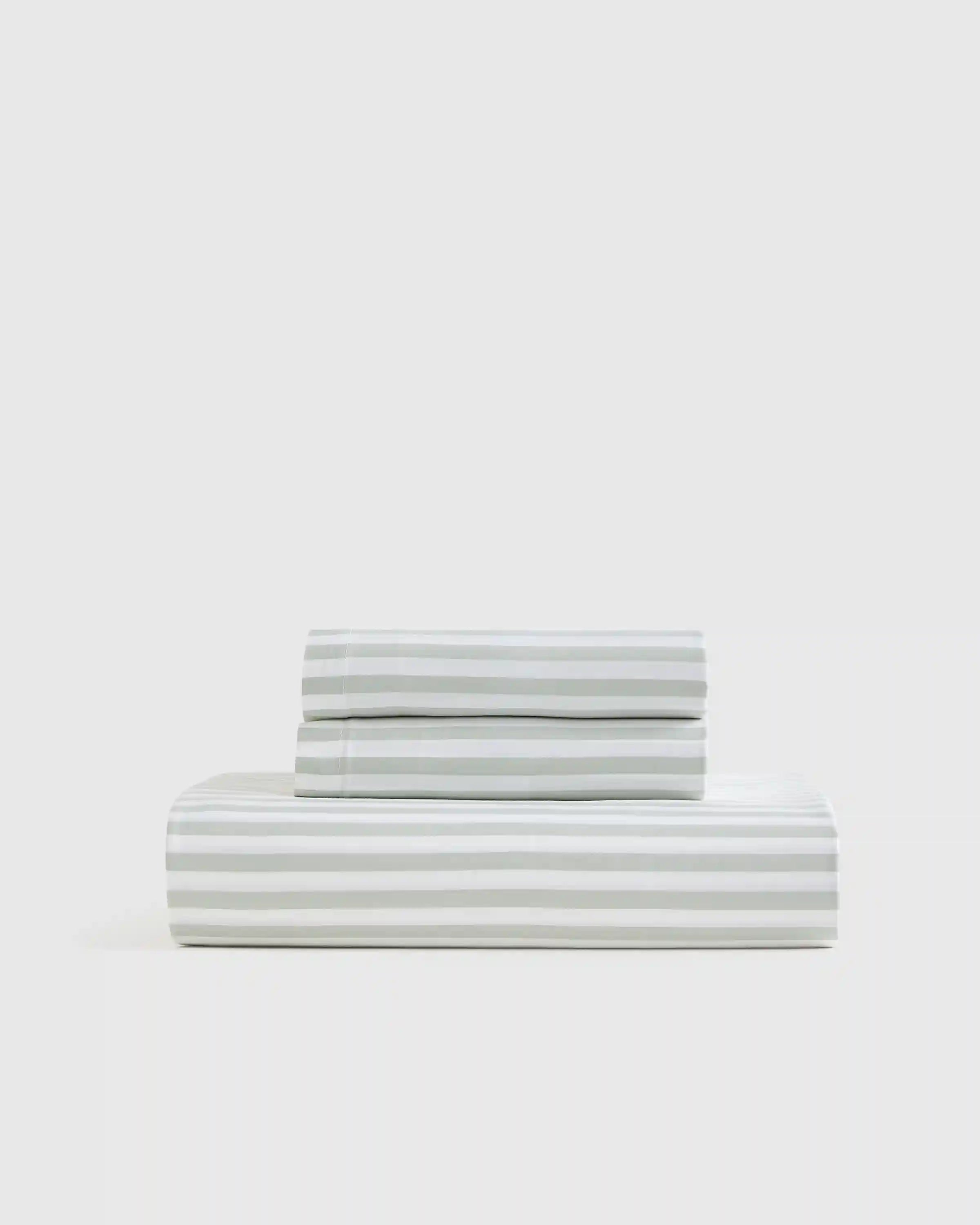 Bamboo Stripe Fitted Sheet Set