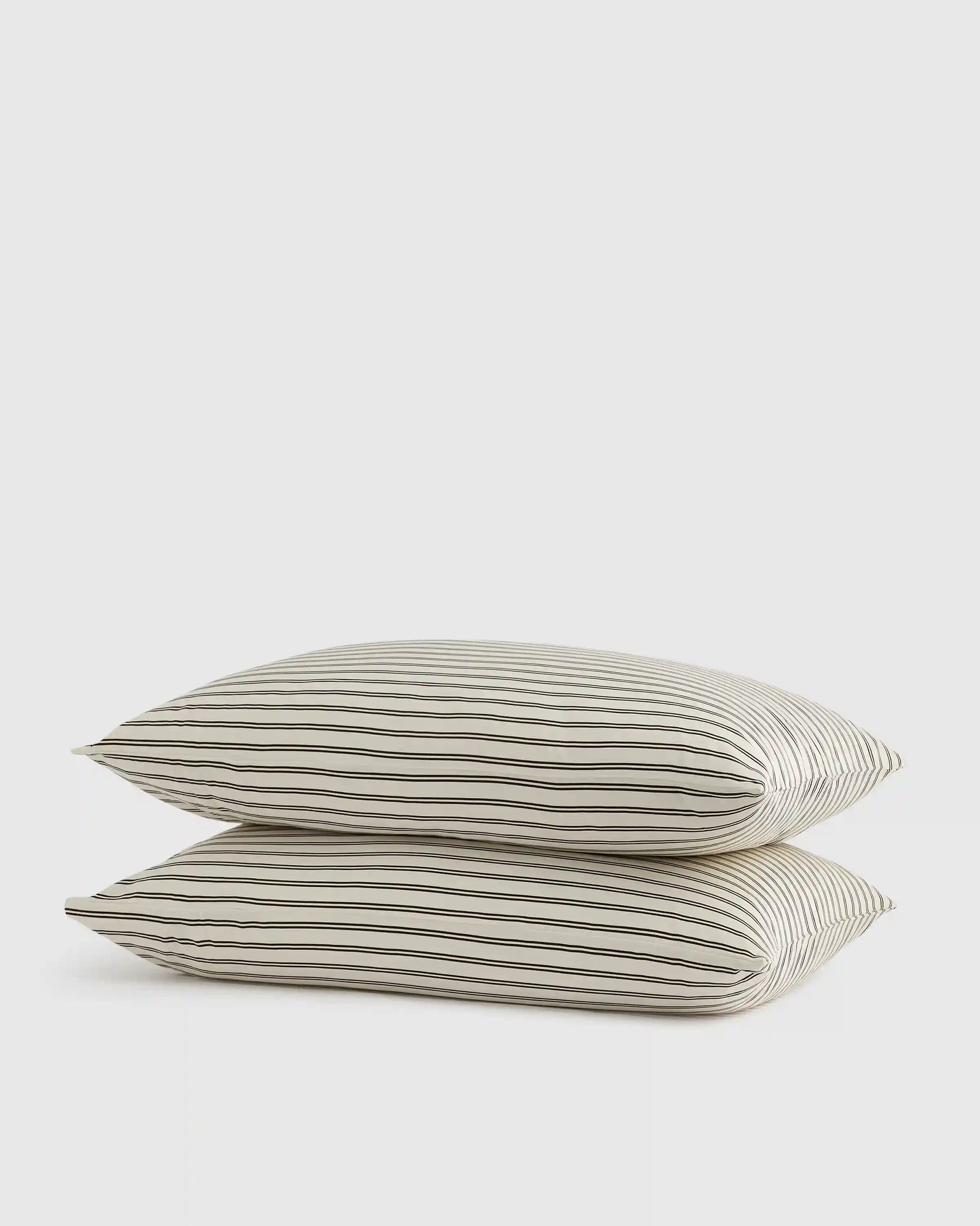 Bamboo Stripe Pillowcase Set
