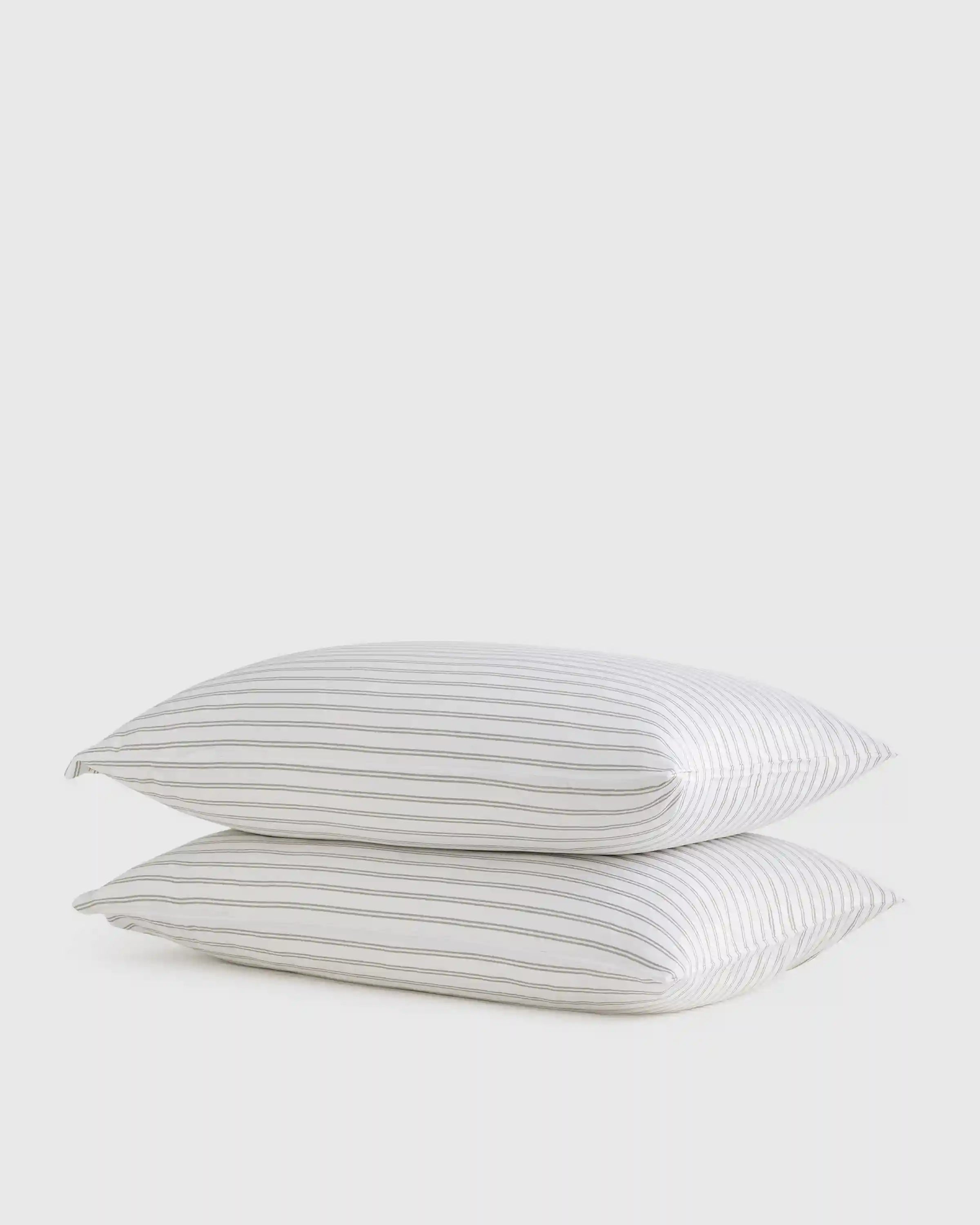 Bamboo Stripe Pillowcase Set