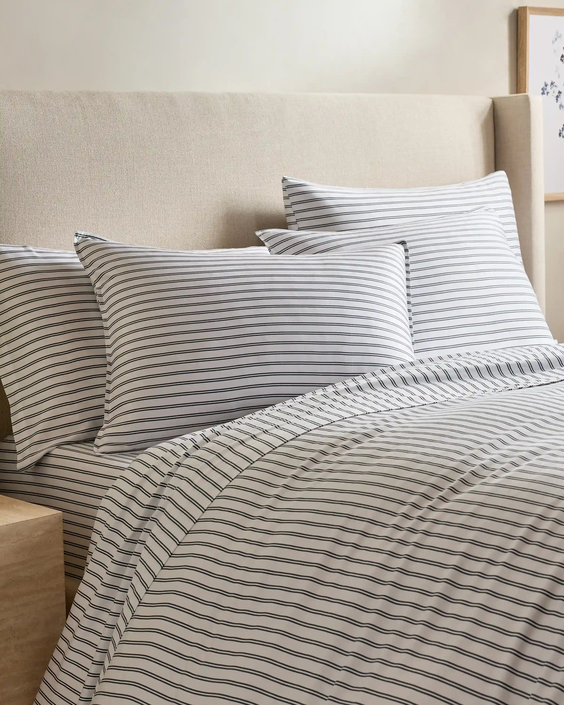 Bamboo Stripe Duvet Cover