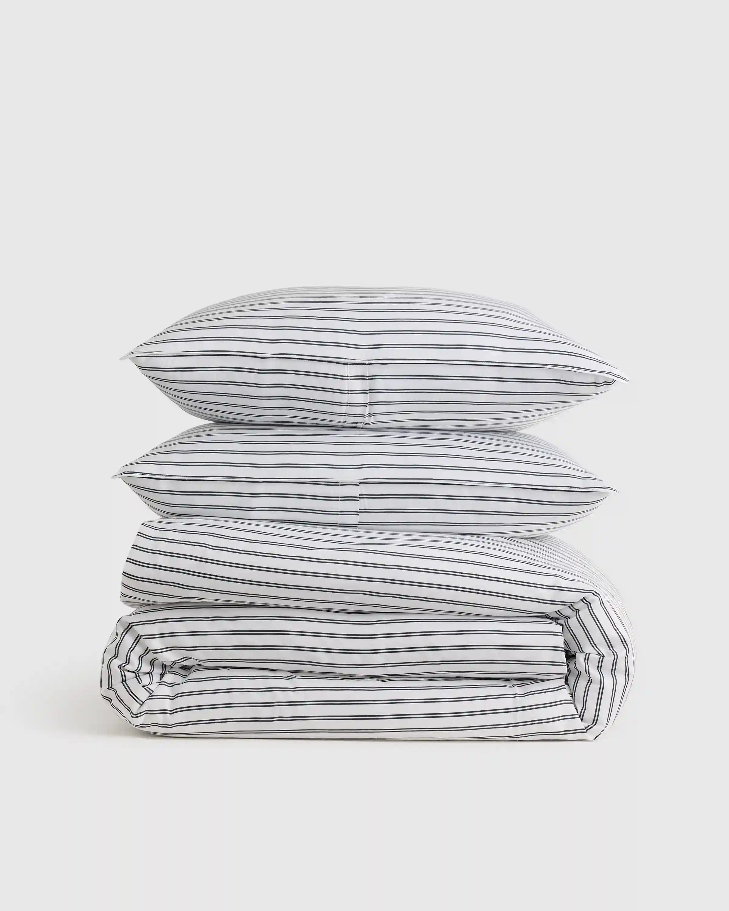 Bamboo Stripe Duvet Cover Set