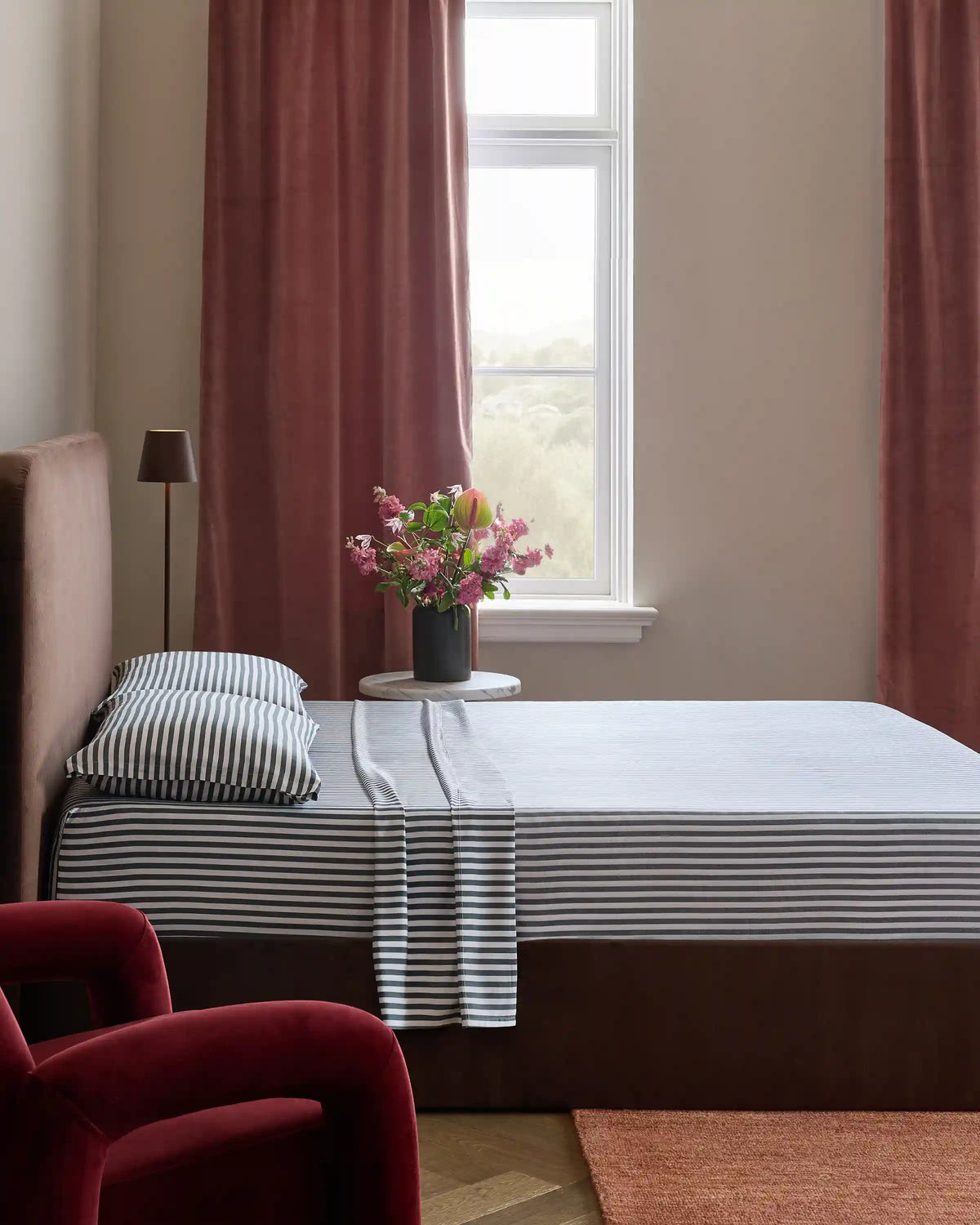 Bamboo Stripe Deluxe Bedding Bundle