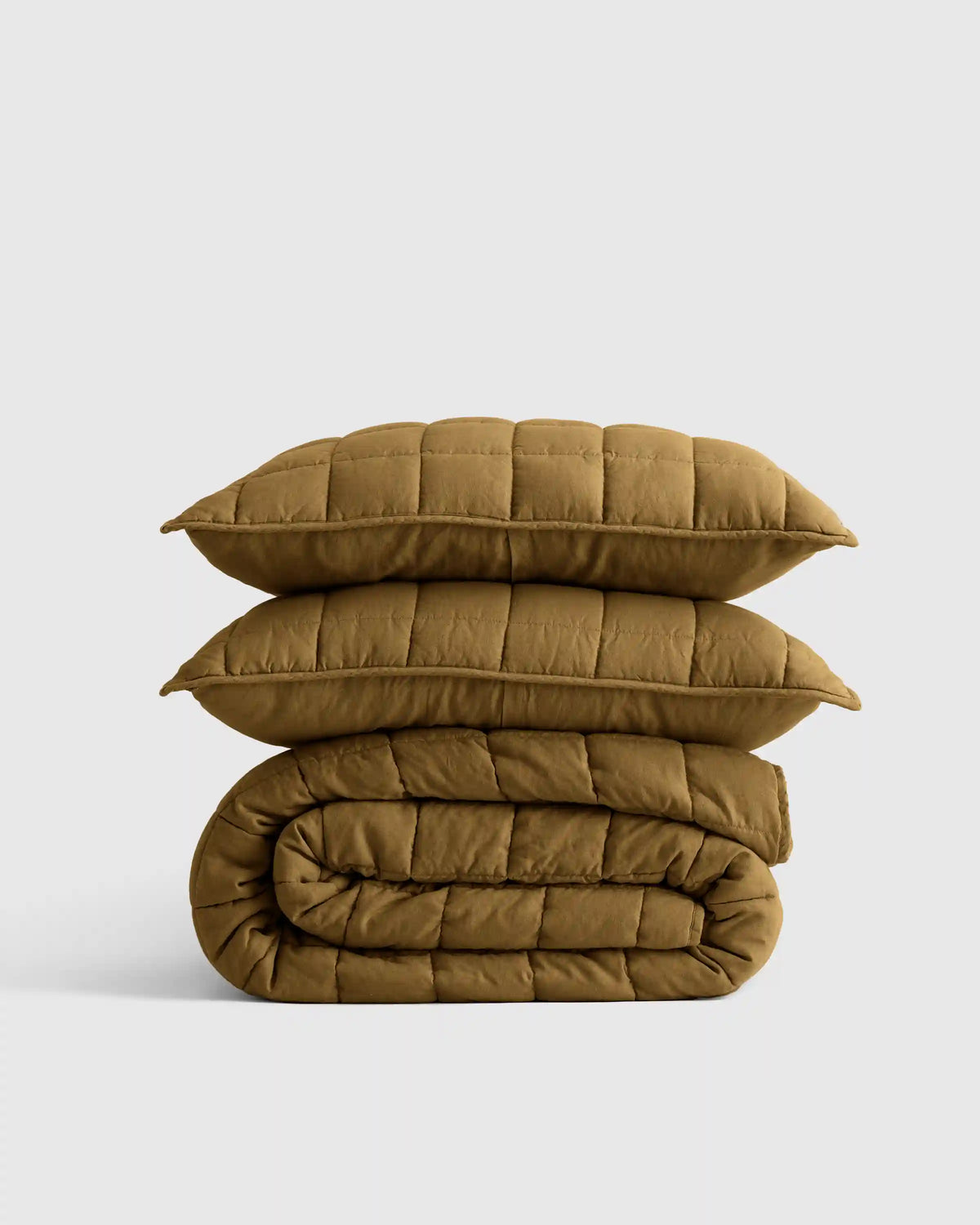 European Linen Box Quilt Set