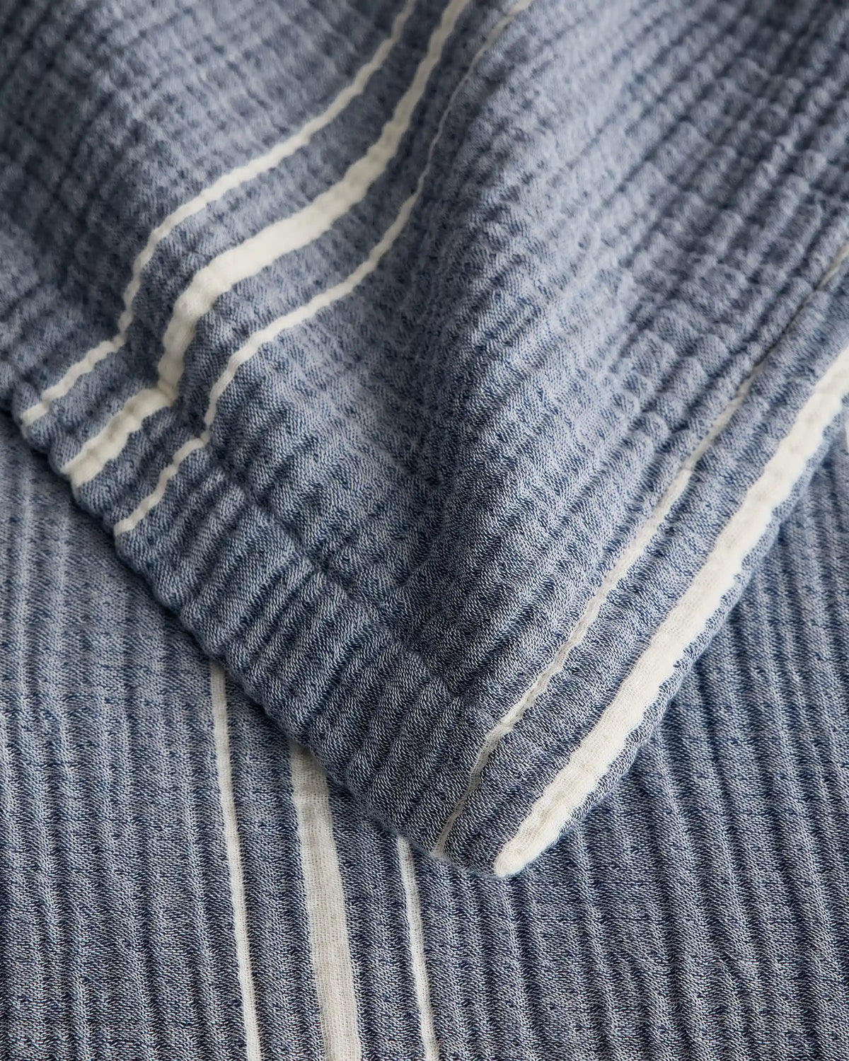 Organic Cotton Gauze Stripe Blanket