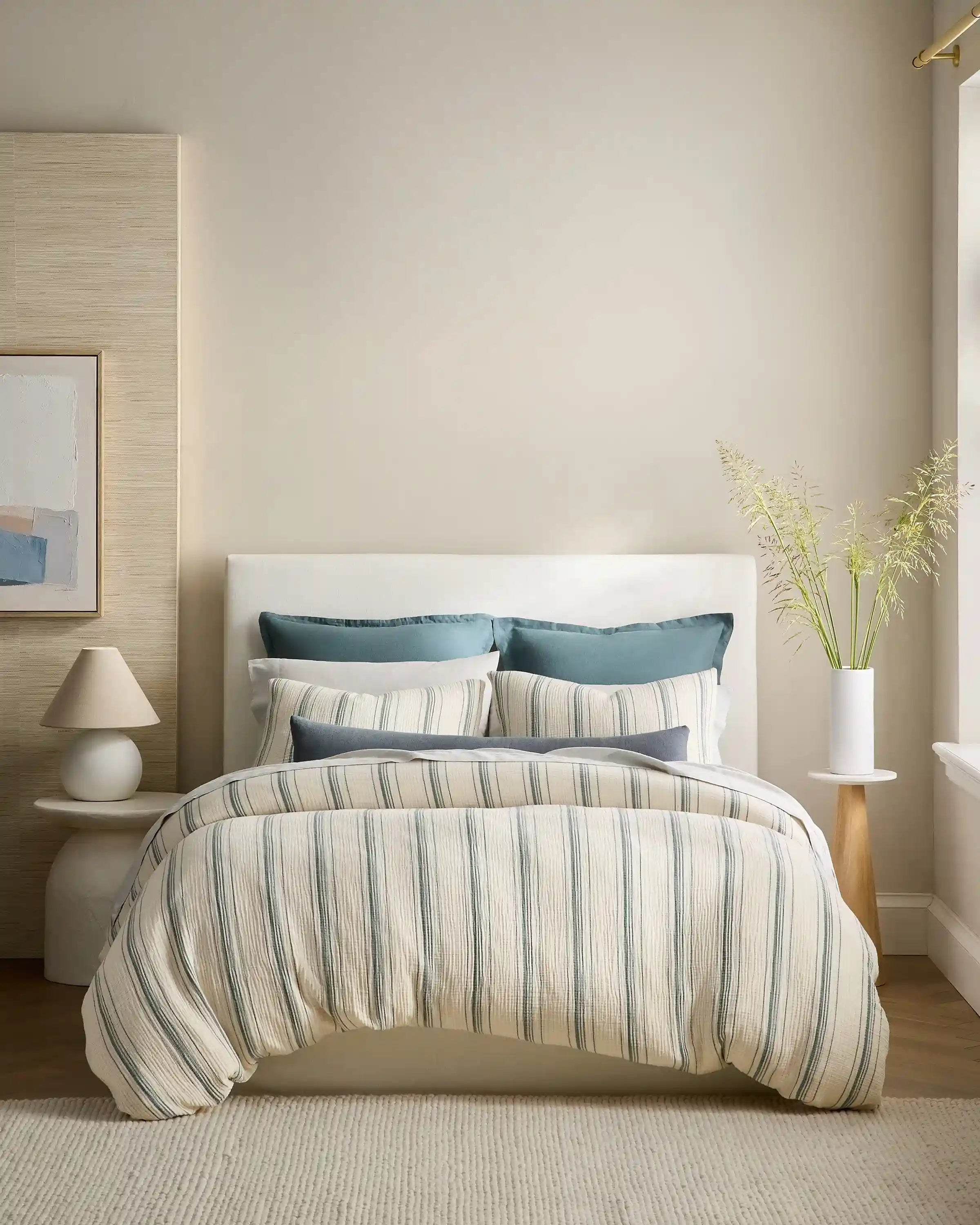 Organic Cotton Gauze Duvet Cover Set