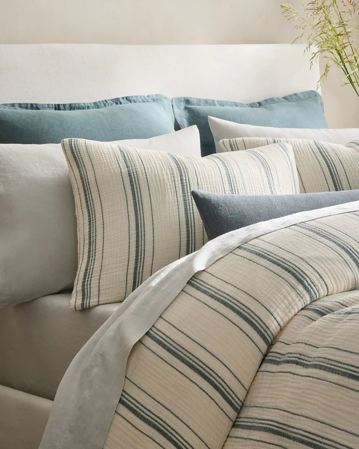 Organic Cotton Gauze Duvet Cover Set