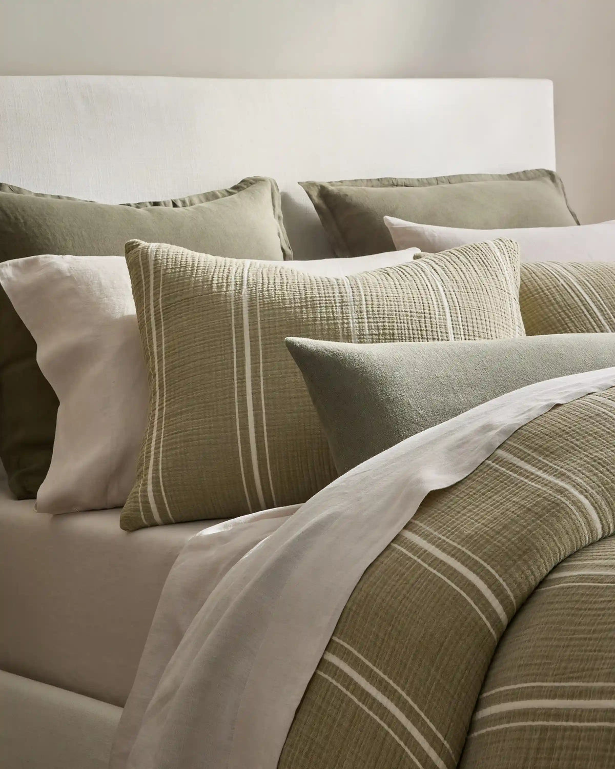 Organic Cotton Gauze Sham Set