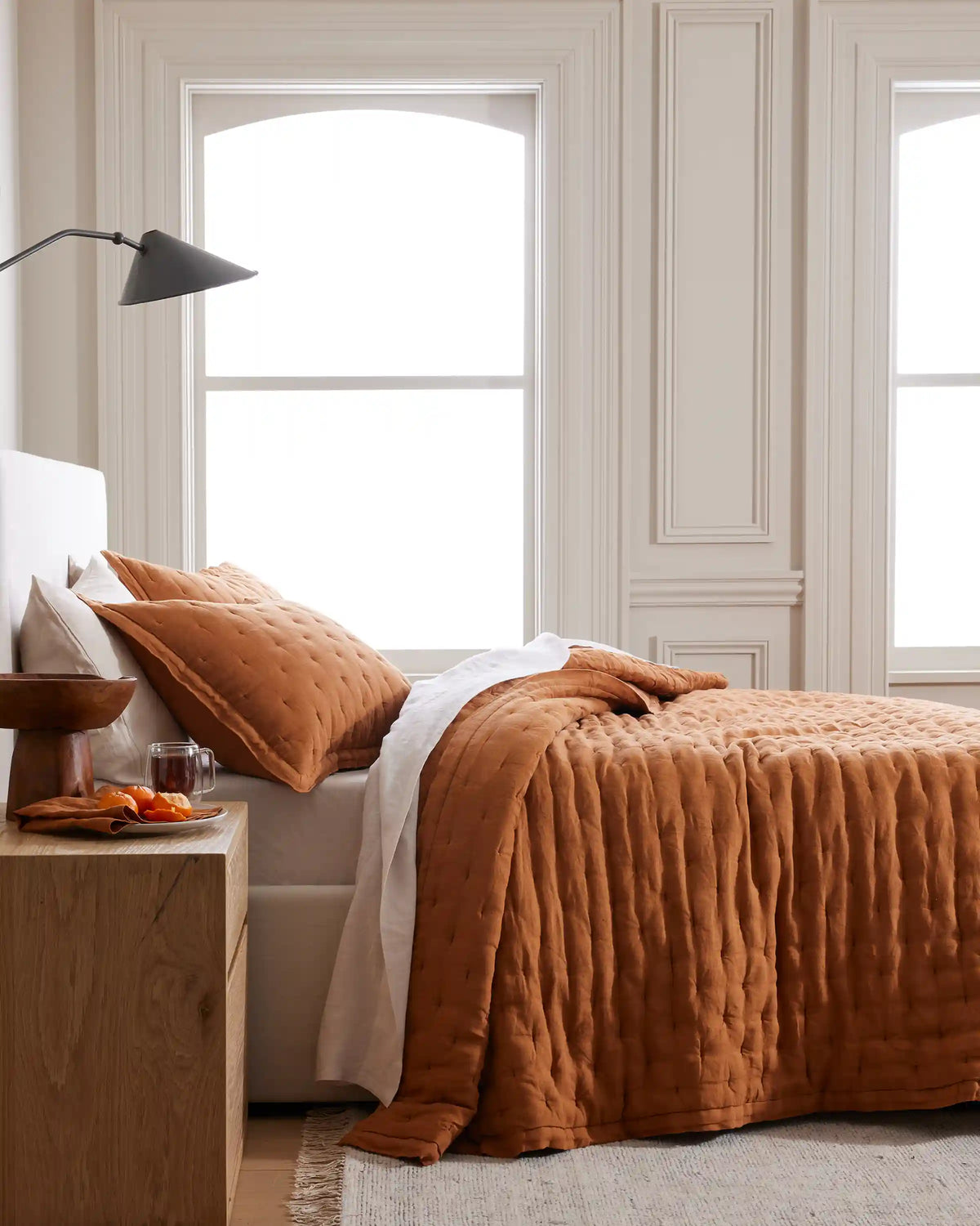 European Linen Dream Quilt Set