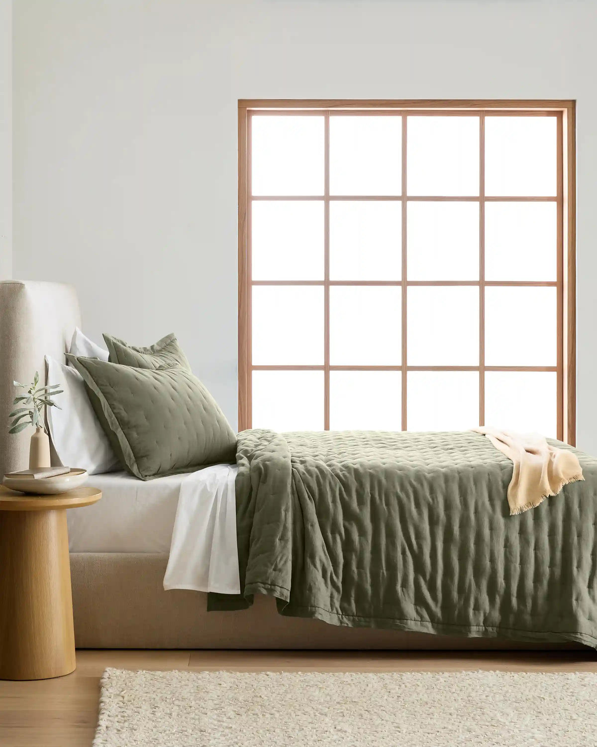 European Linen Dream Quilt Set