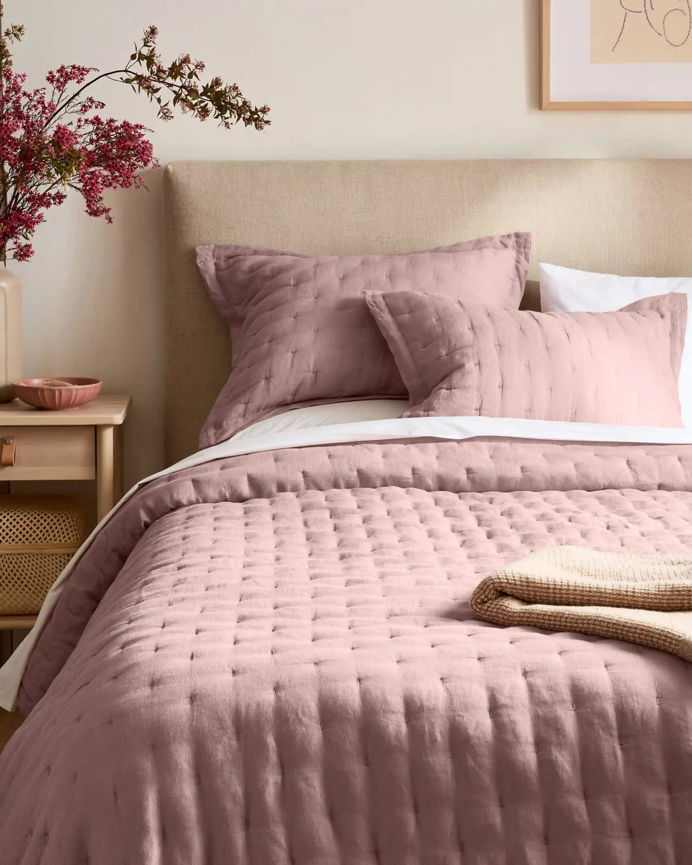European Linen Dream Quilt