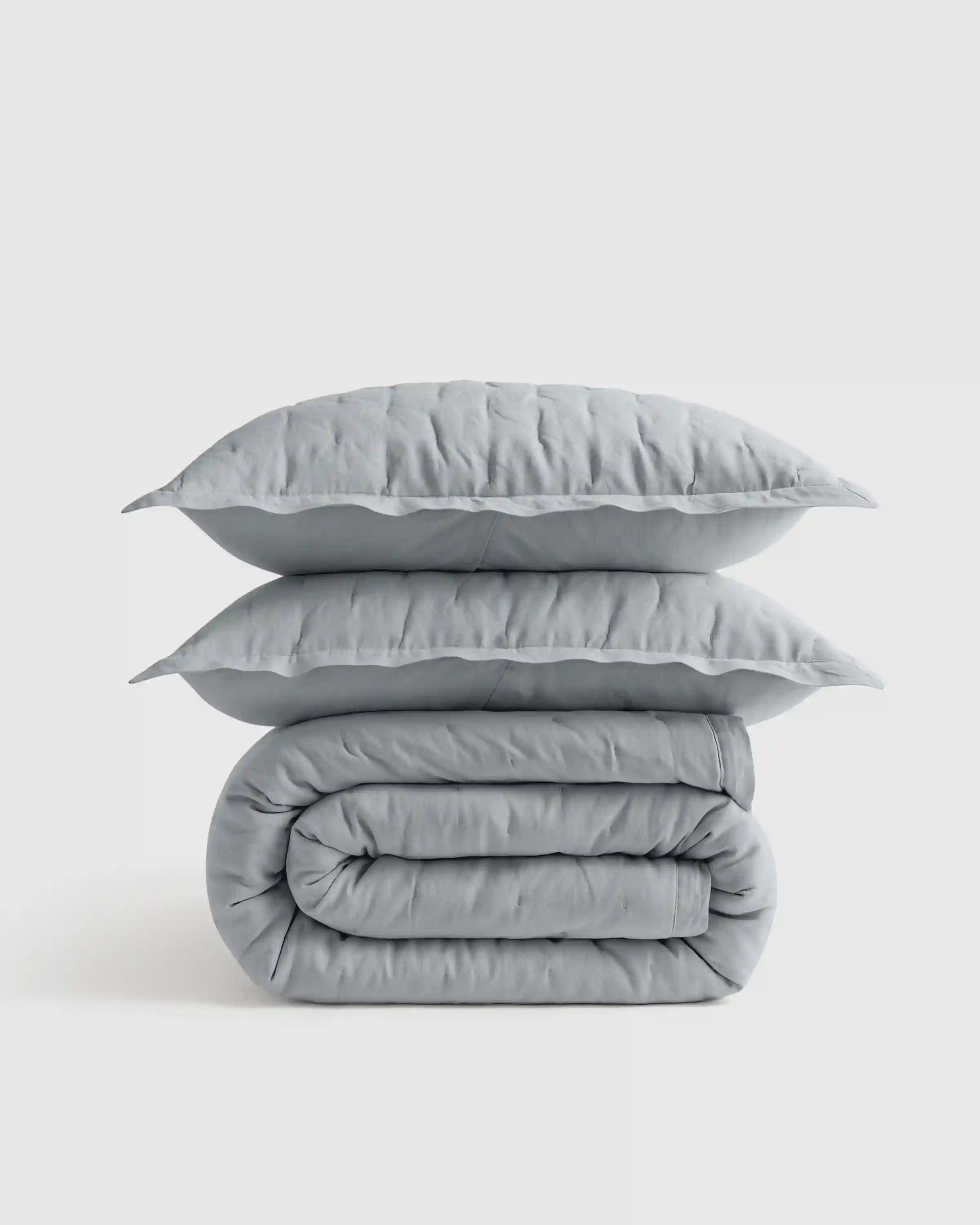 European Linen Dream Quilt Set