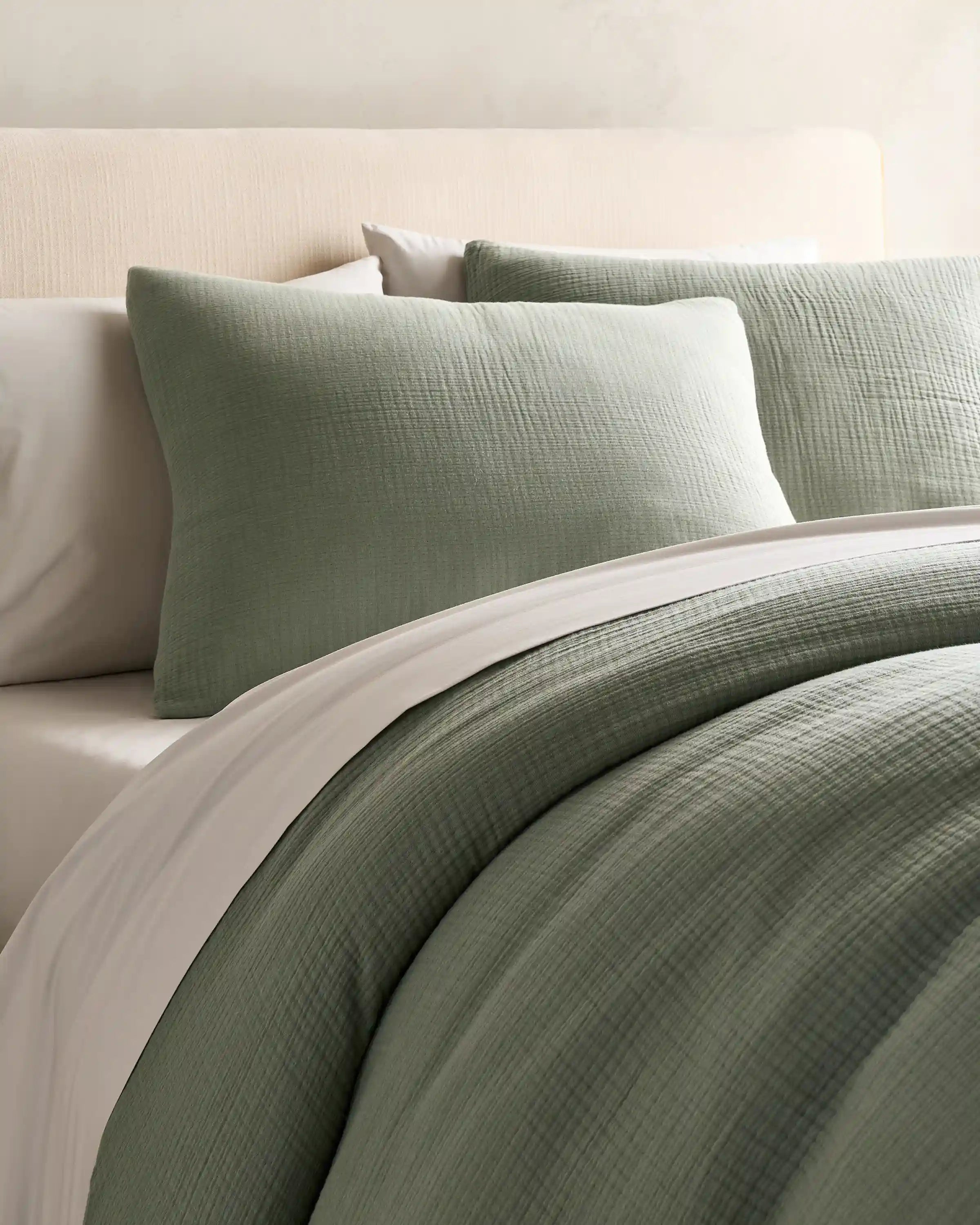 Organic Cotton Gauze Duvet Cover Set