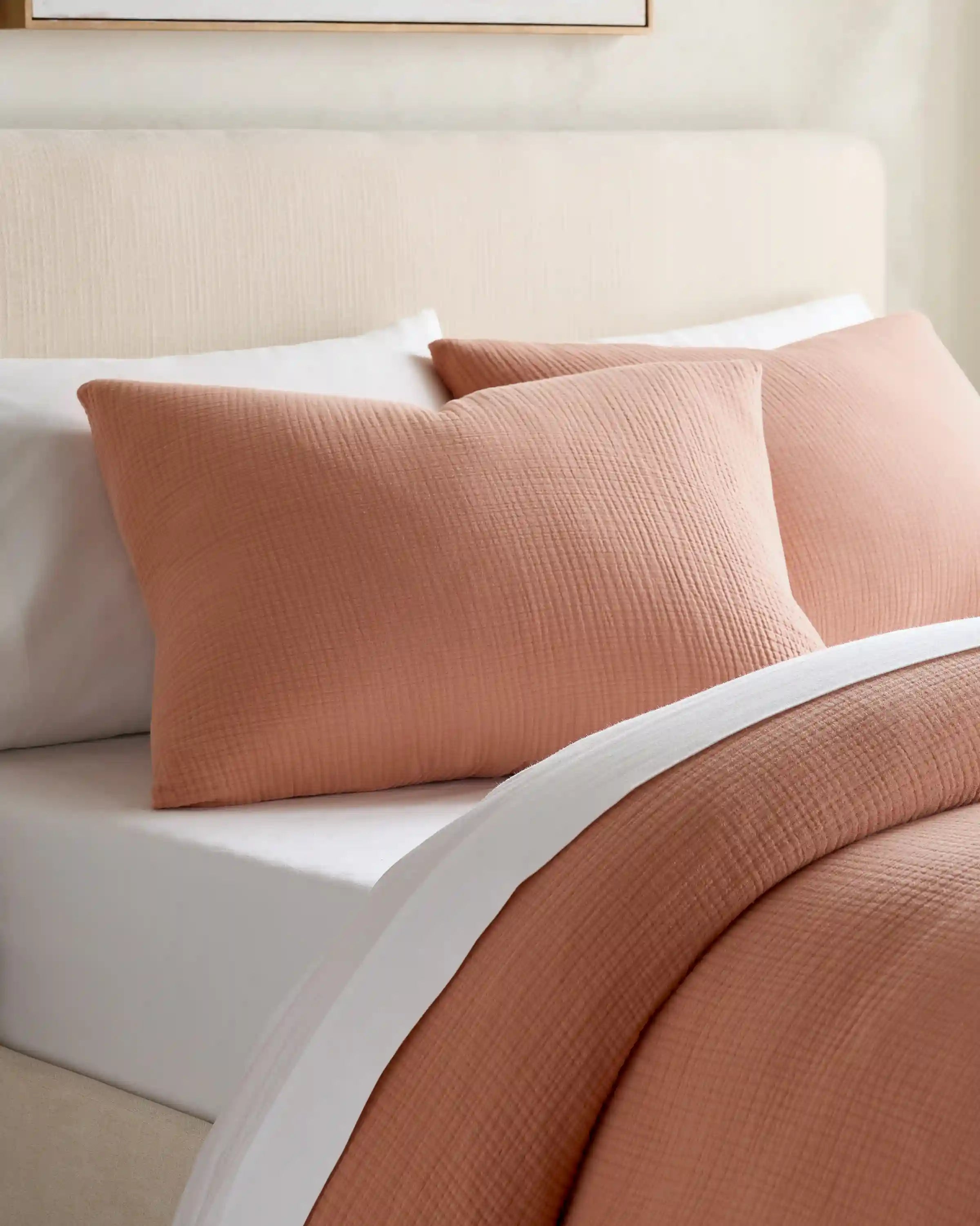 Organic Cotton Gauze Sham Set