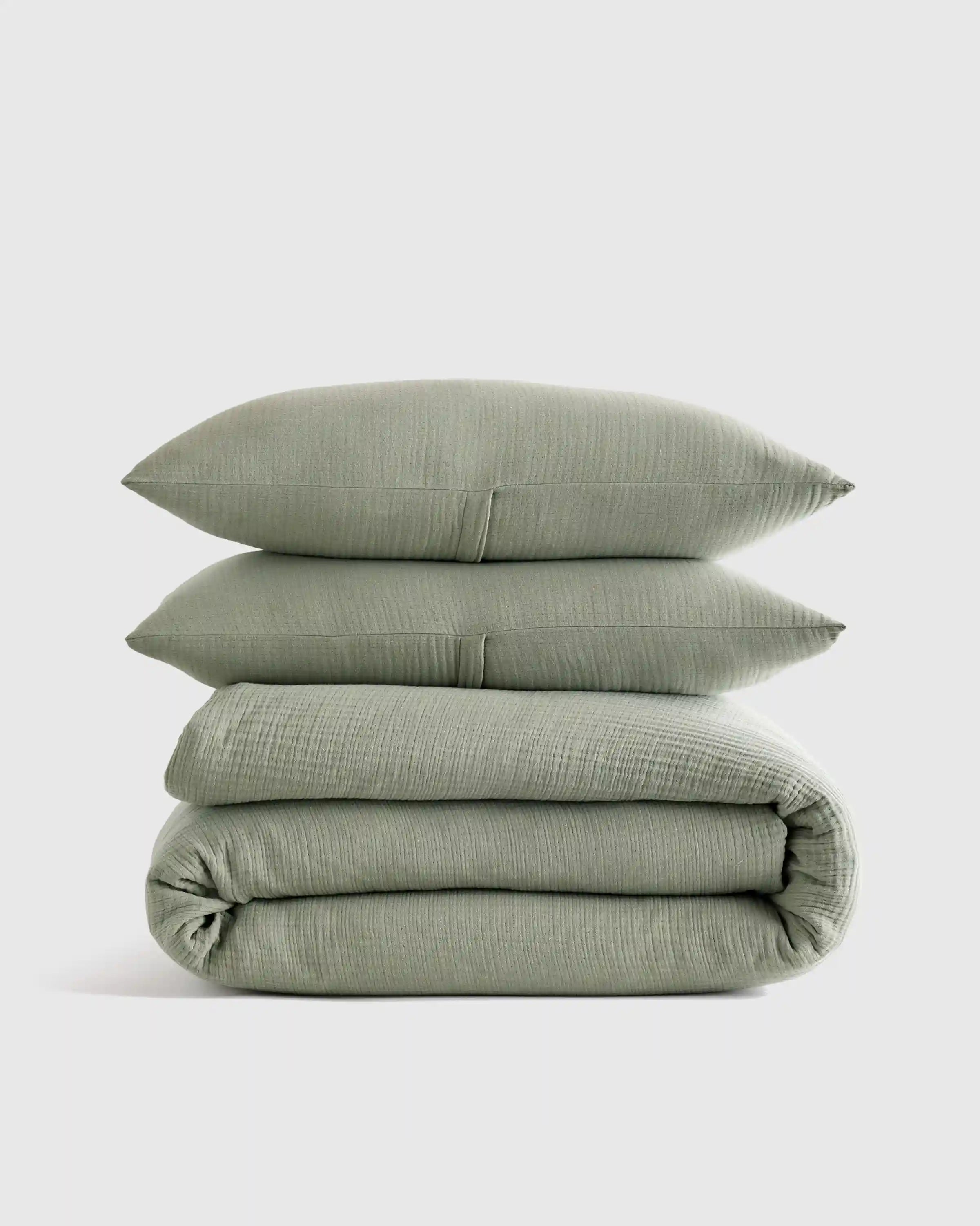 Organic Cotton Gauze Duvet Cover Set