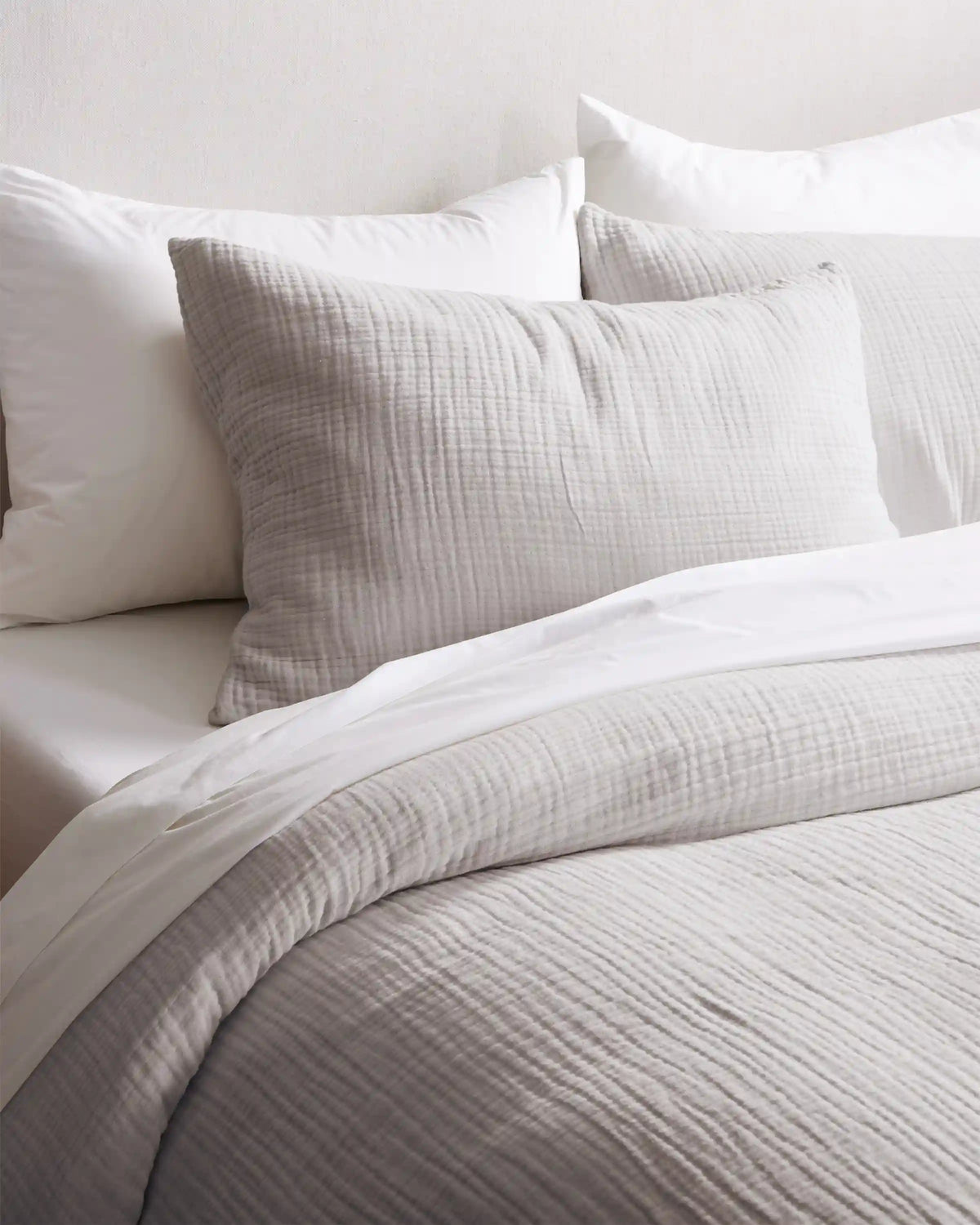 Organic Cotton Gauze Duvet Cover Set
