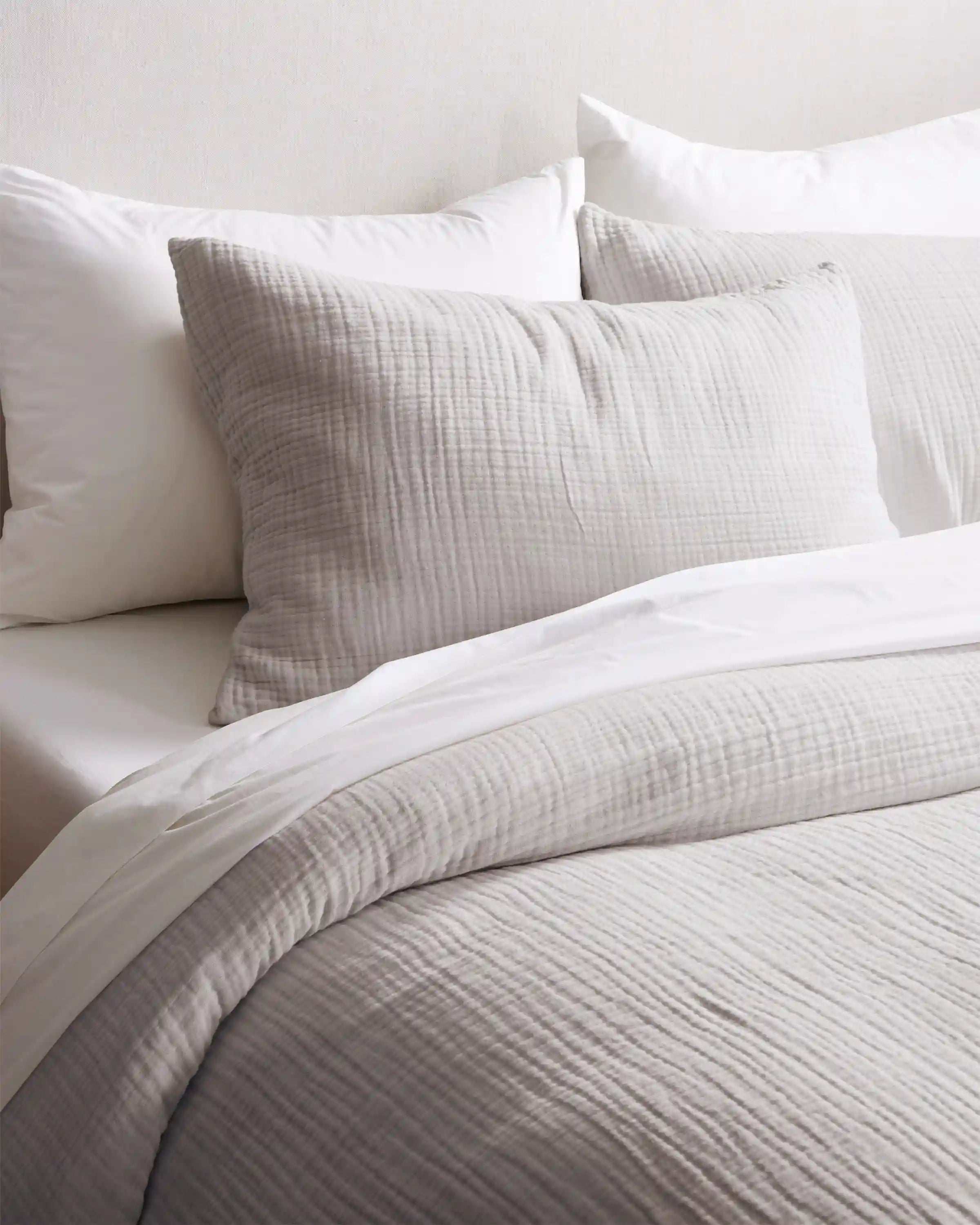 Organic Cotton Gauze Sham Set