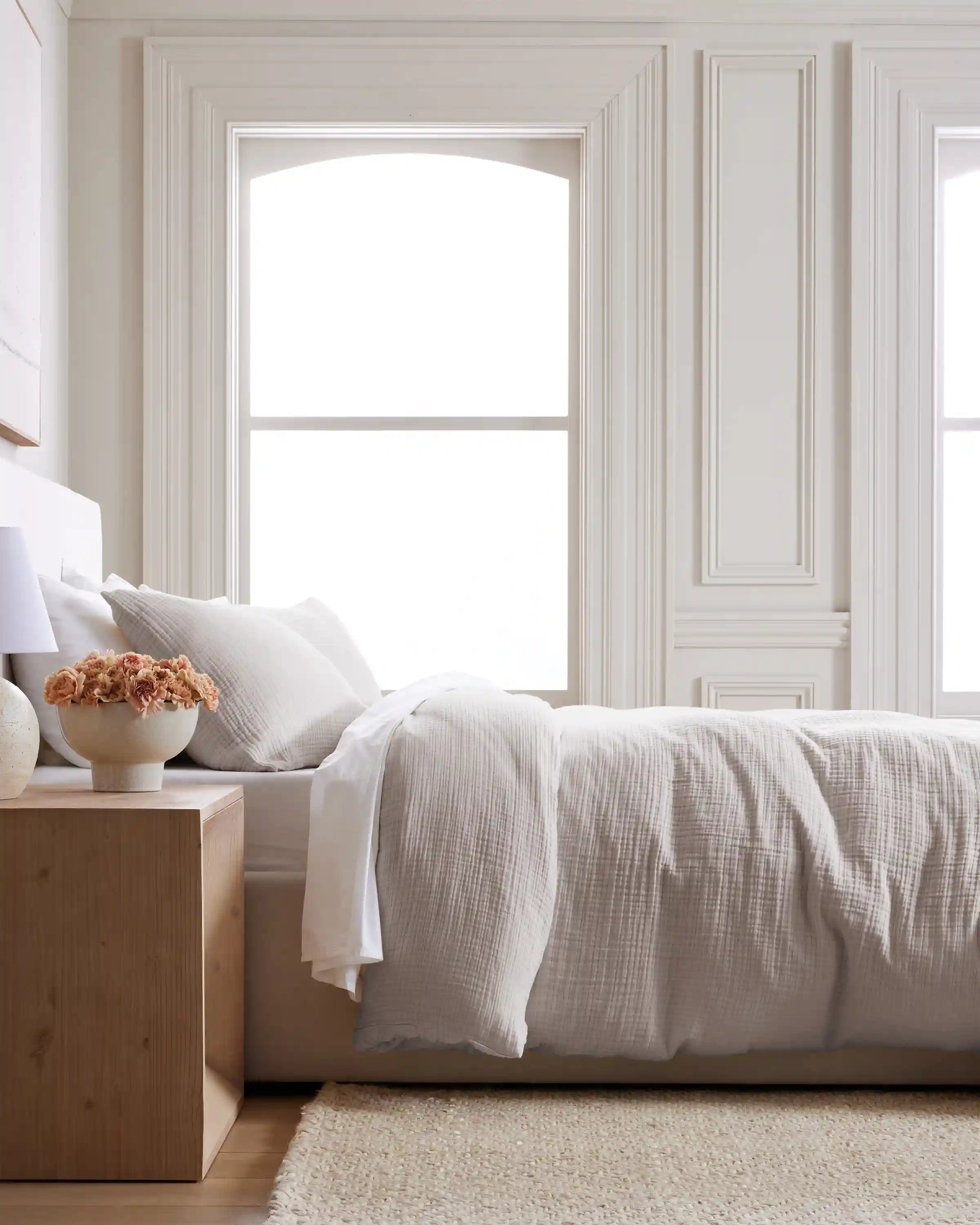Organic Cotton Gauze Duvet Cover Set