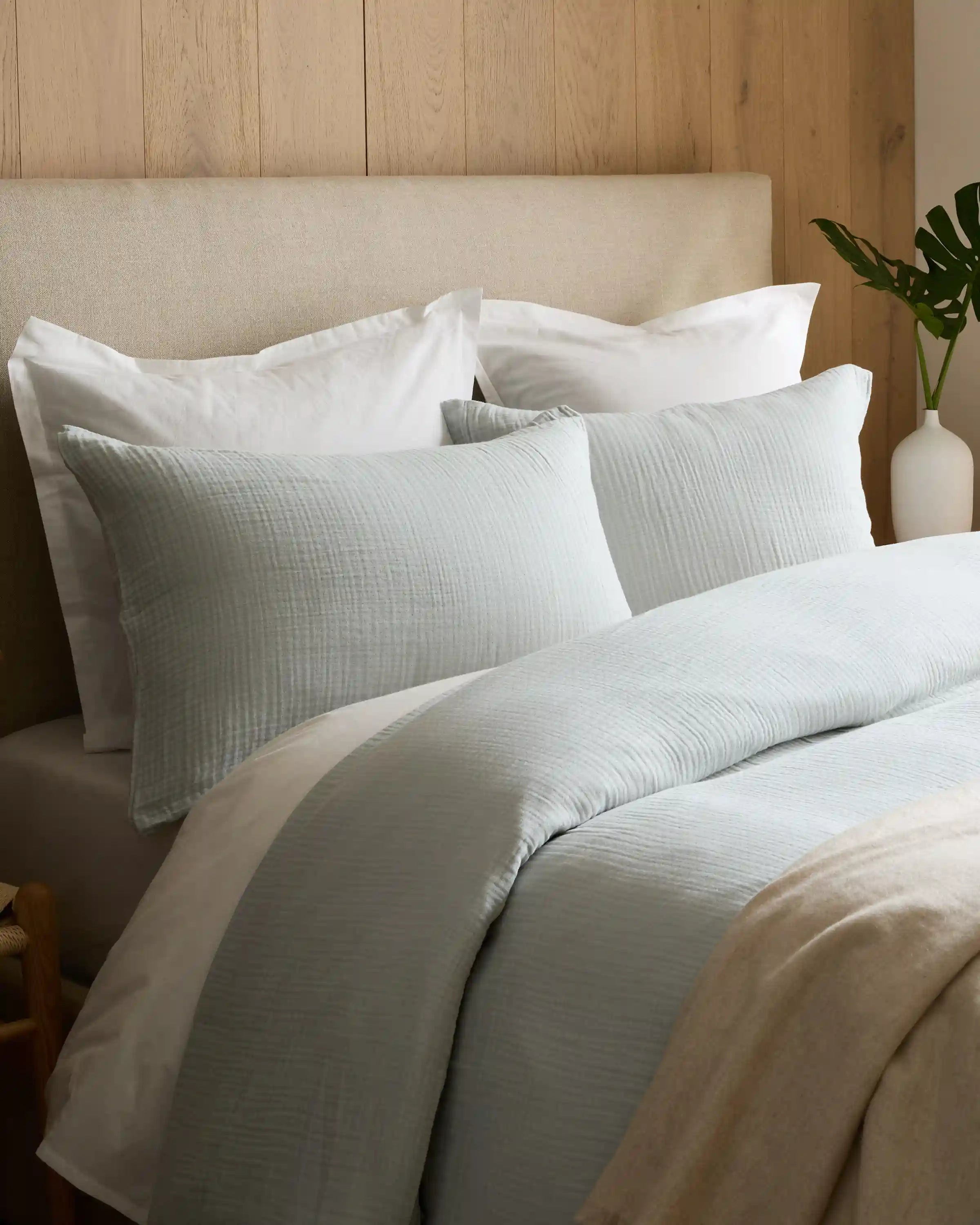 Organic Cotton Gauze Duvet Cover Set