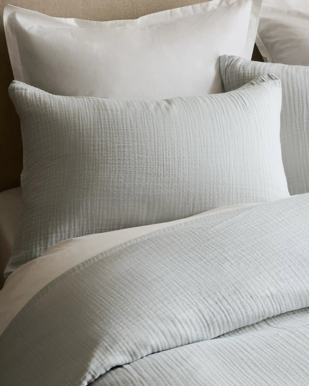 Organic Cotton Gauze Sham Set