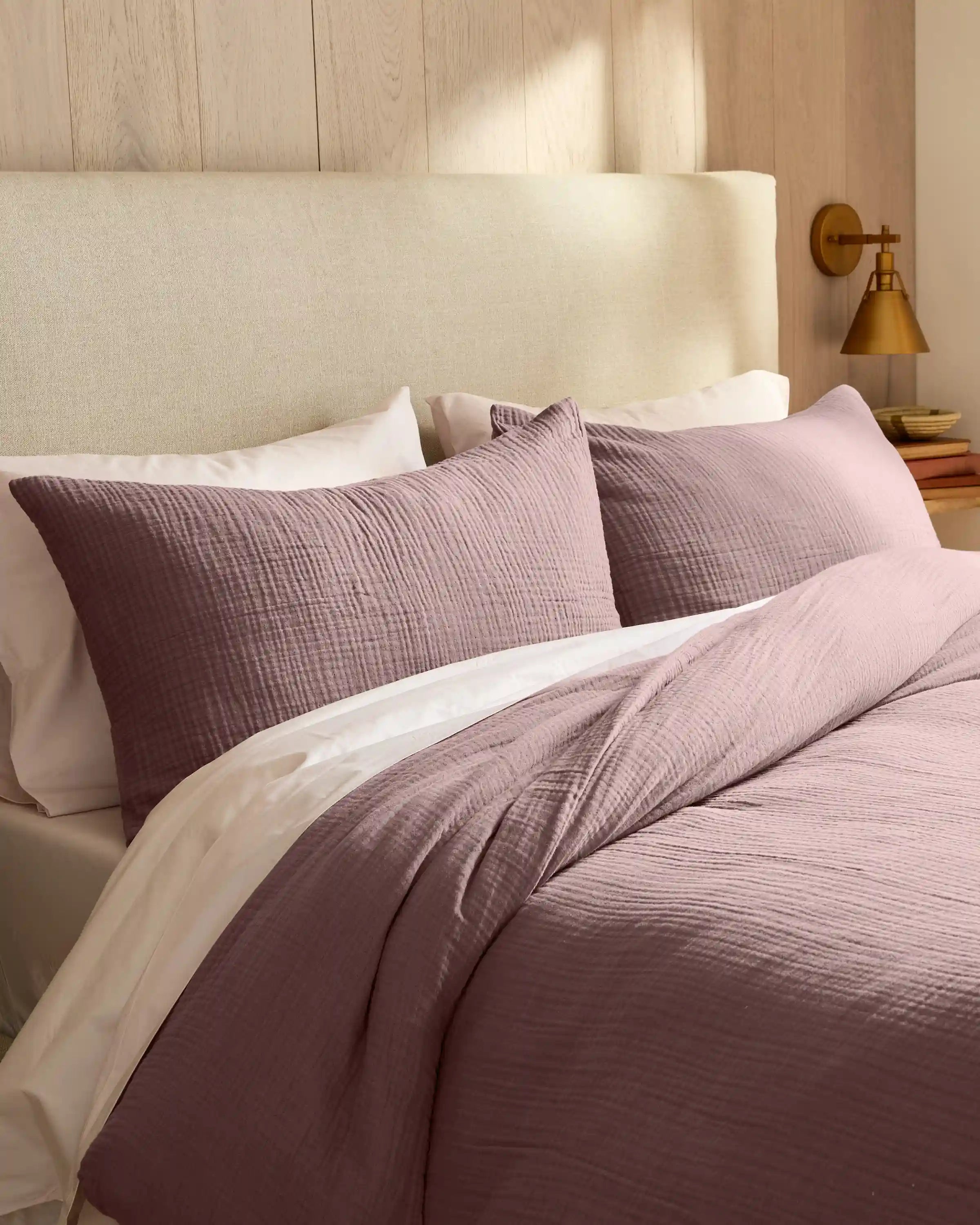 Organic Cotton Gauze Duvet Cover Set