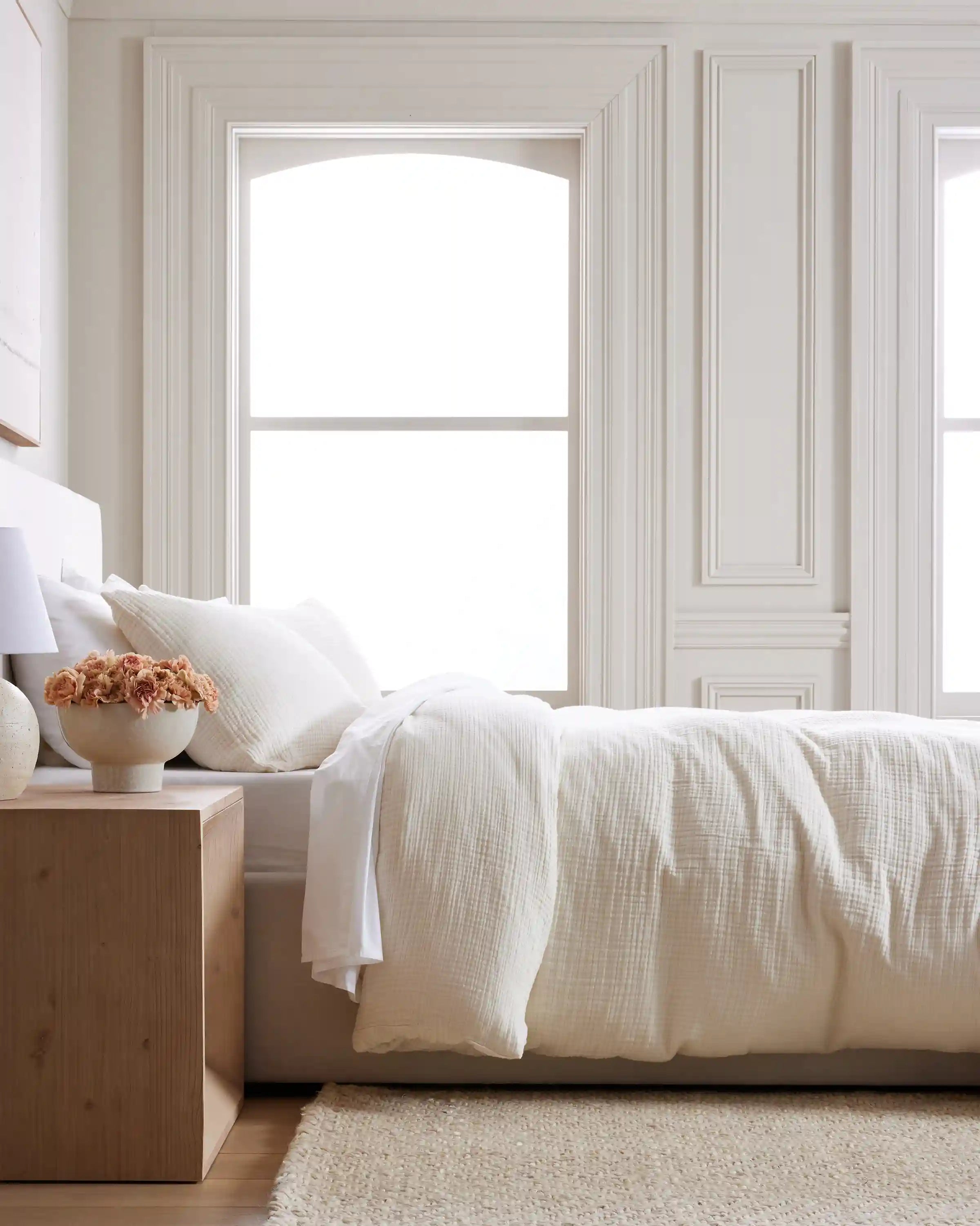 Organic Cotton Gauze Duvet Cover Set