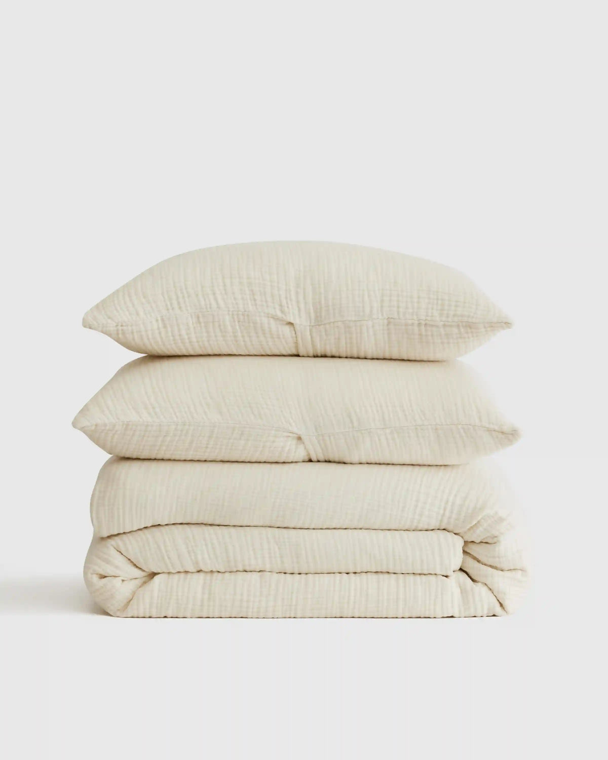 Organic Cotton Gauze Duvet Cover Set