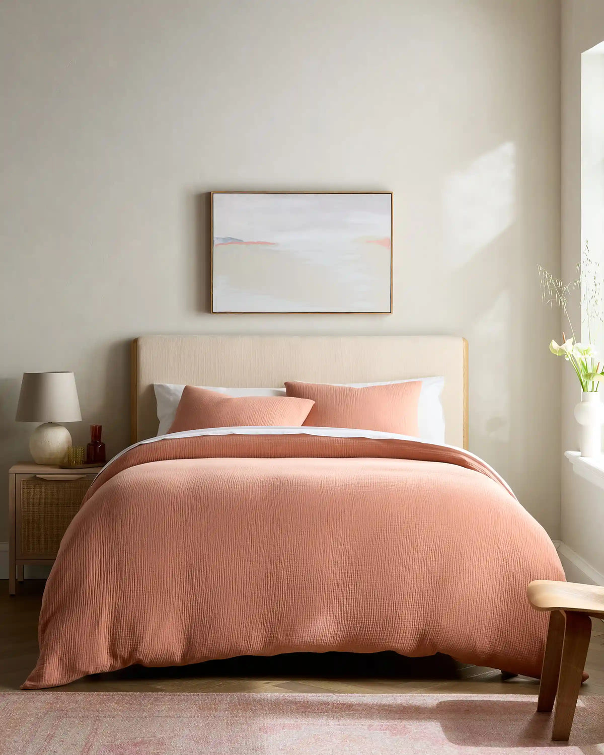 Organic Cotton Gauze Sham Set