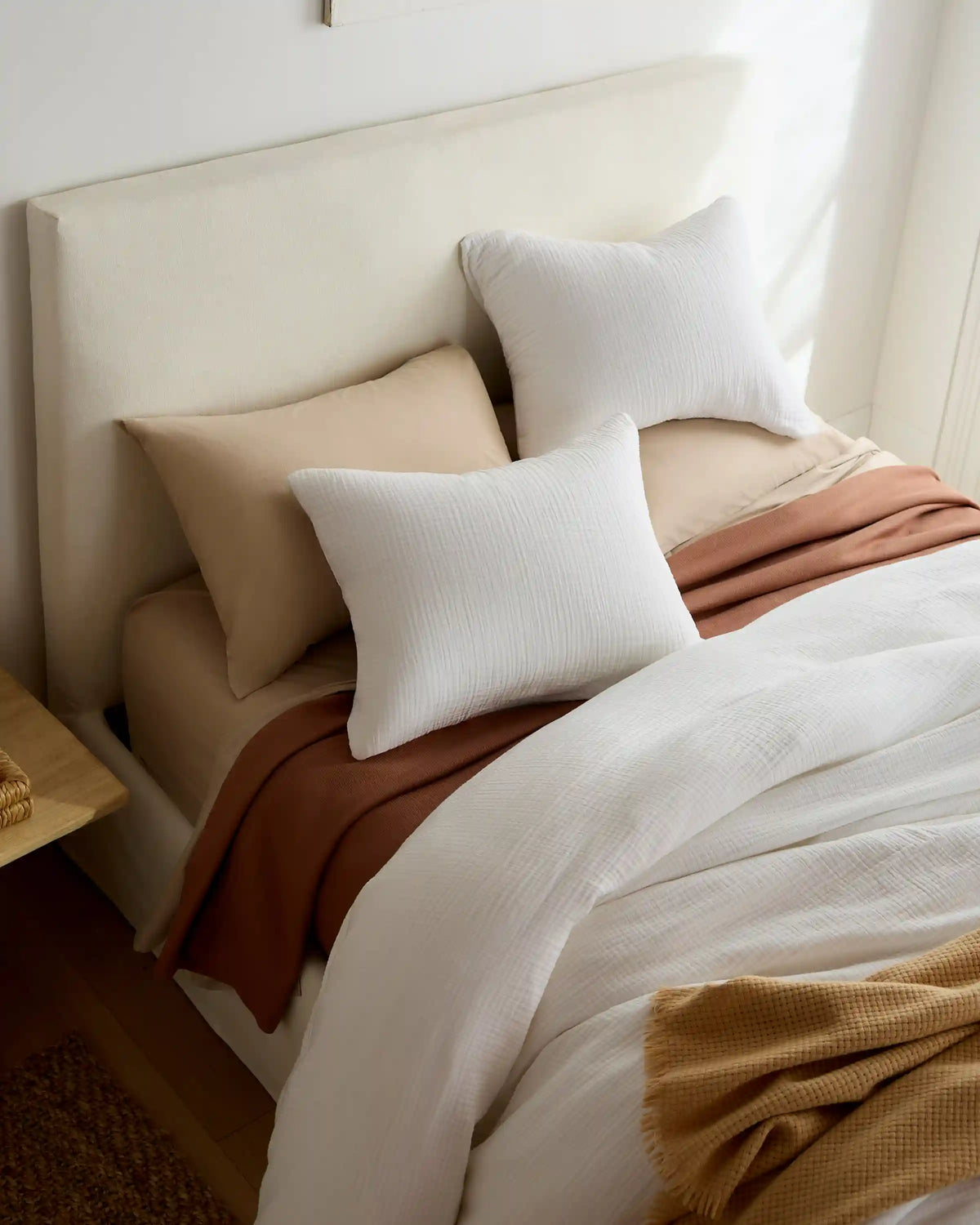 Luxury Organic Cotton Bed Blanket