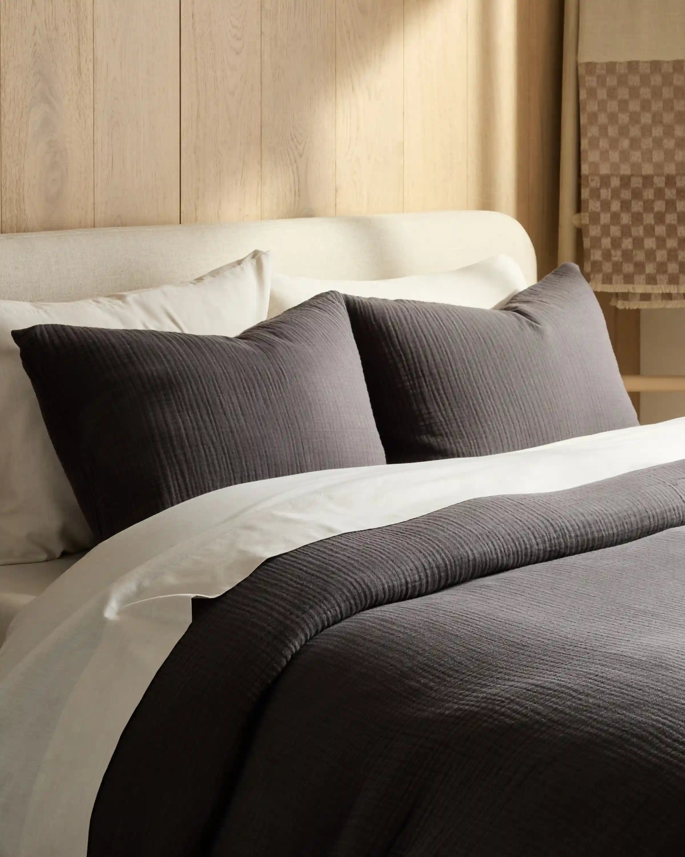 Organic Cotton Gauze Sham Set