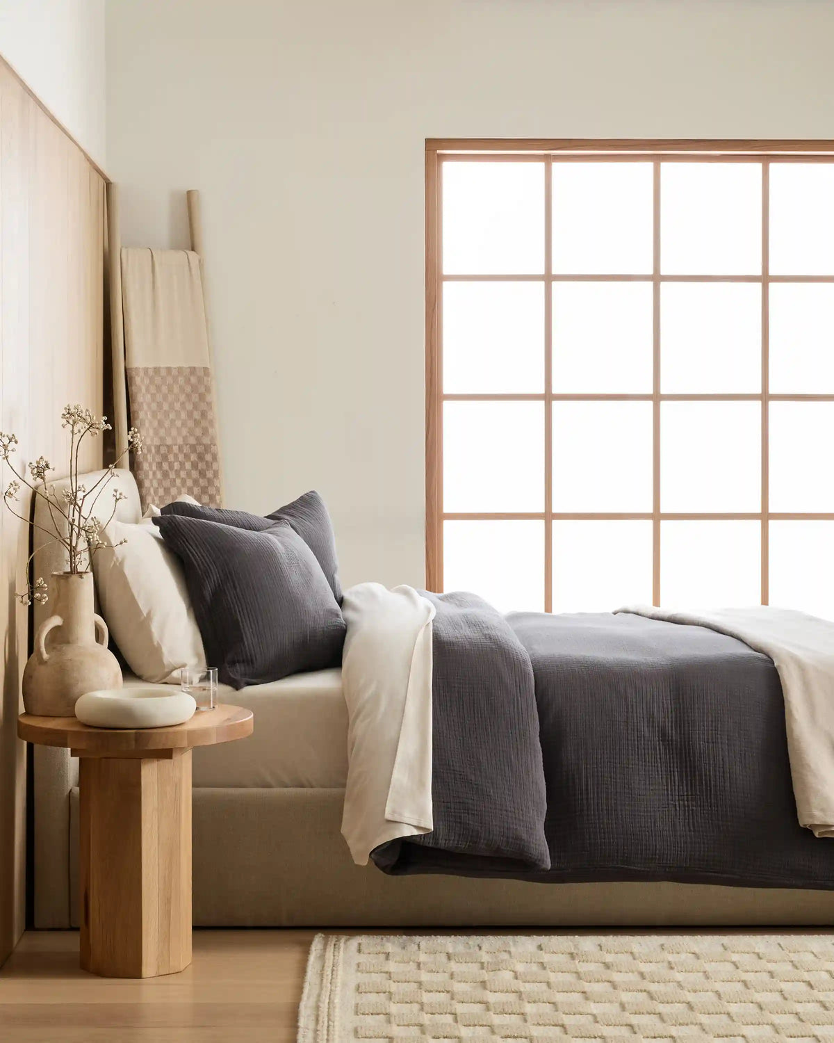 Organic Cotton Gauze Duvet Cover Set