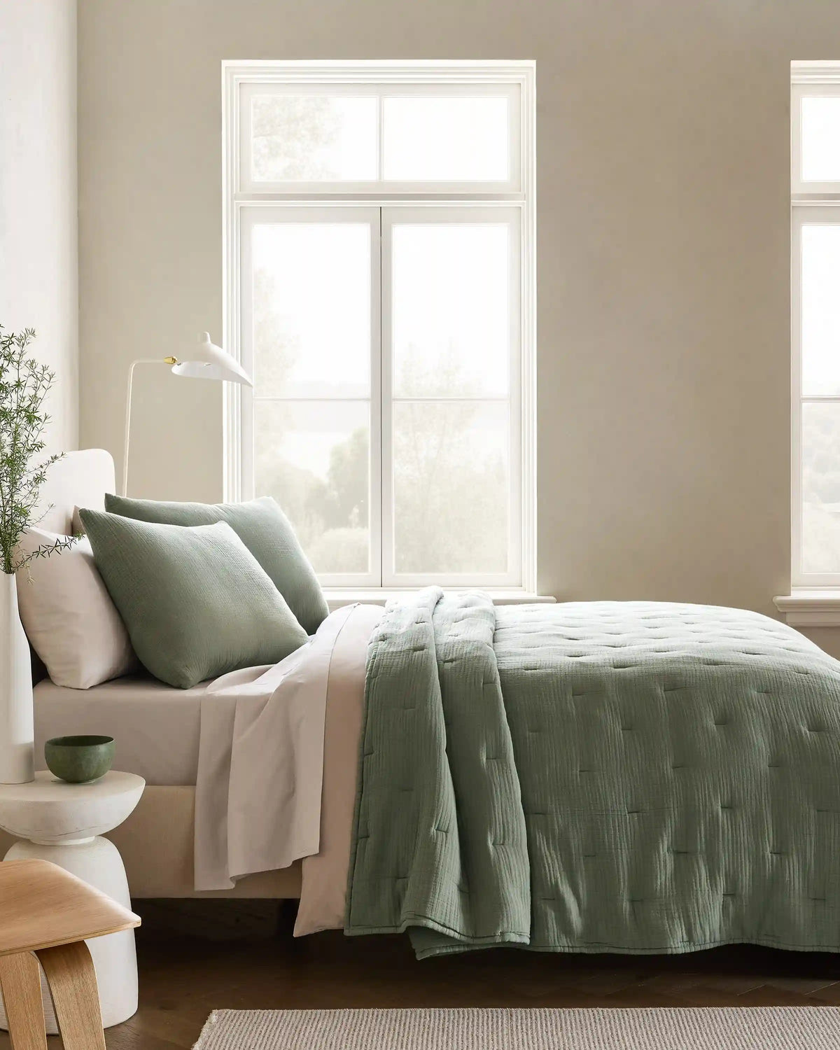Organic Cotton Gauze Dream Quilt Set