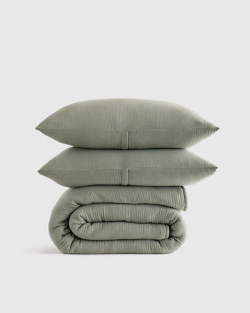 Organic Cotton Gauze Dream Quilt Set