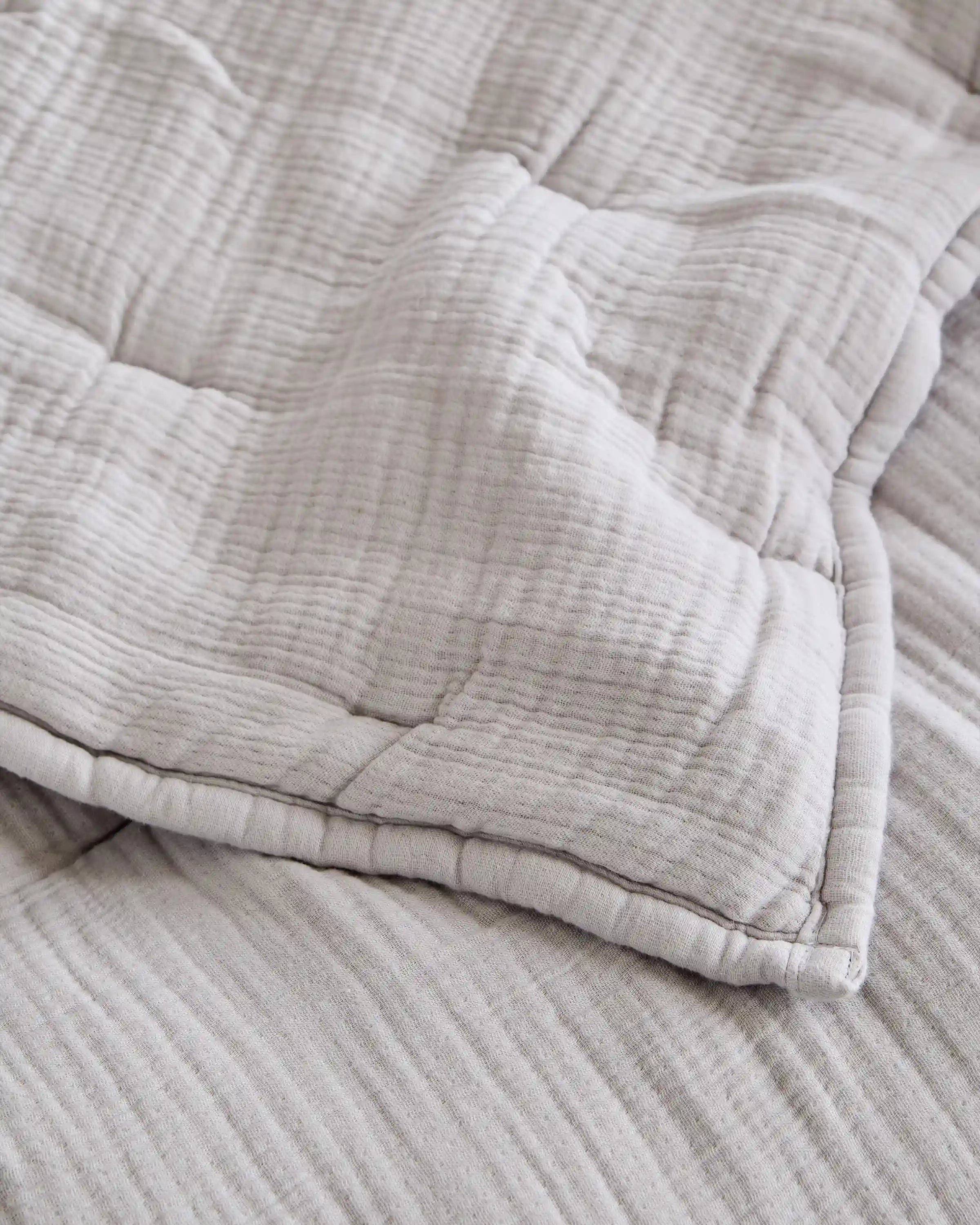 Organic Cotton Gauze Dream Quilt Set
