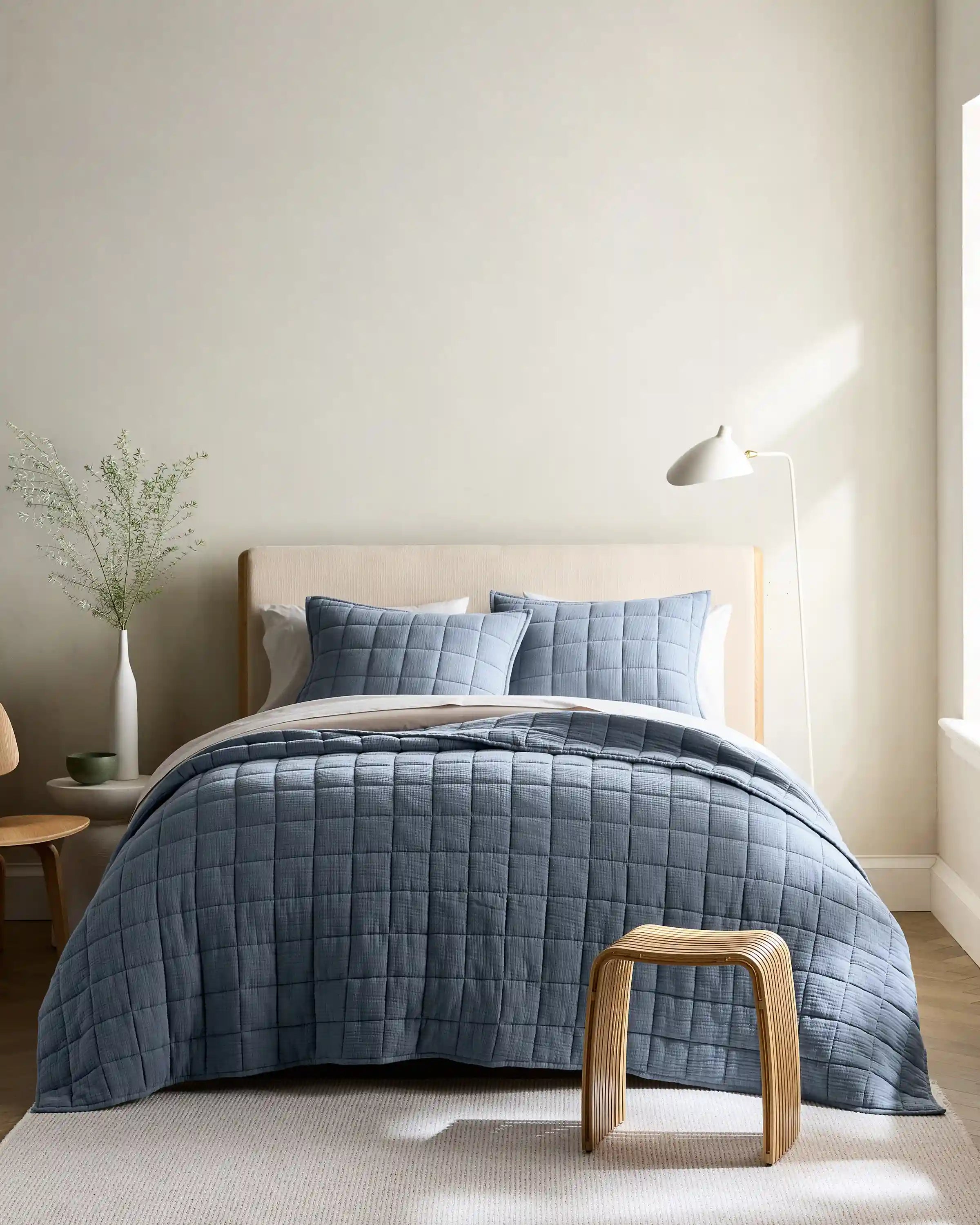 Organic Cotton Gauze Box Quilt Set