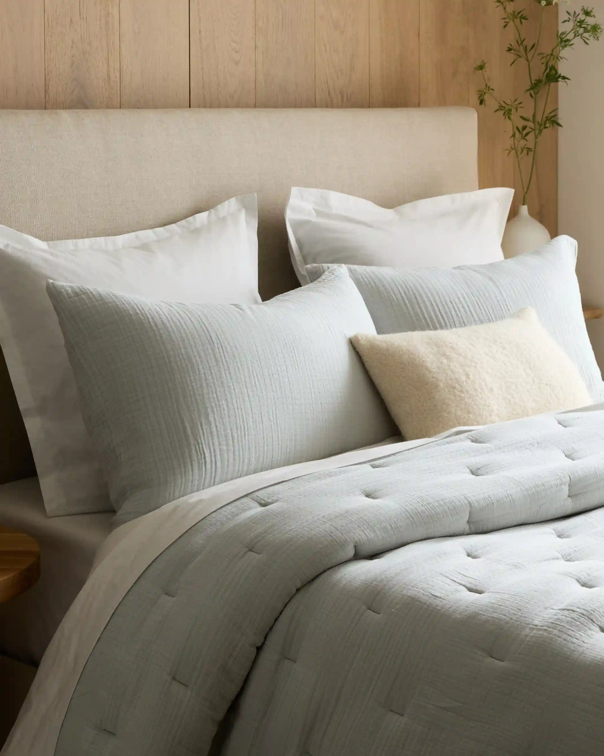 Organic Cotton Gauze Dream Quilt Set