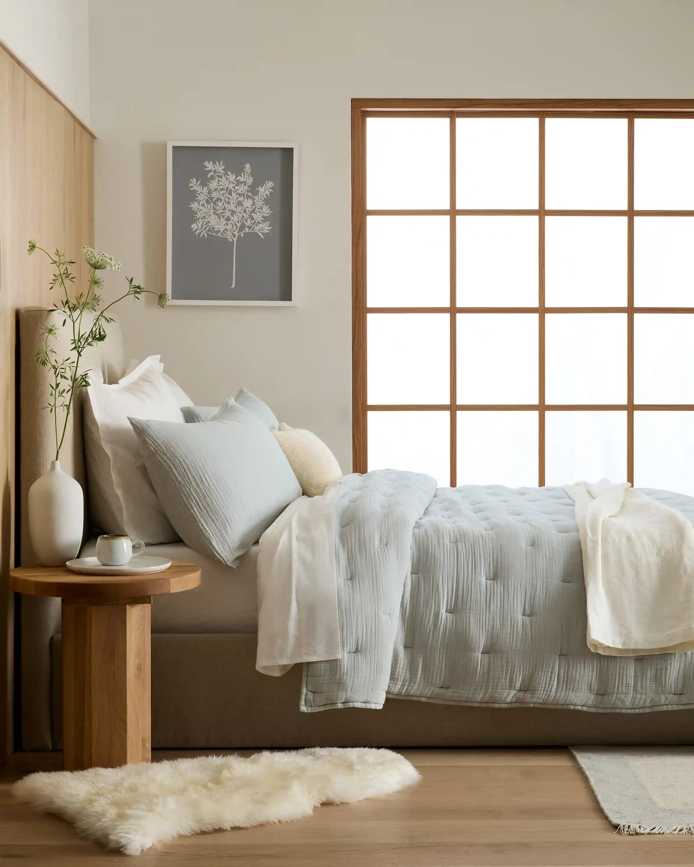 Organic Cotton Gauze Dream Quilt Set