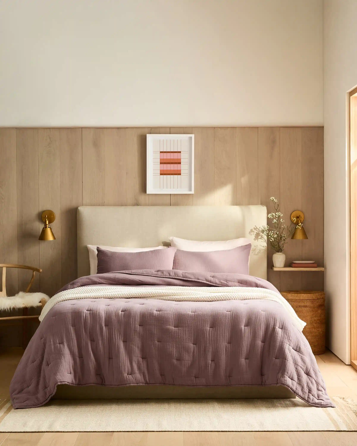 Organic Cotton Gauze Dream Quilt Set