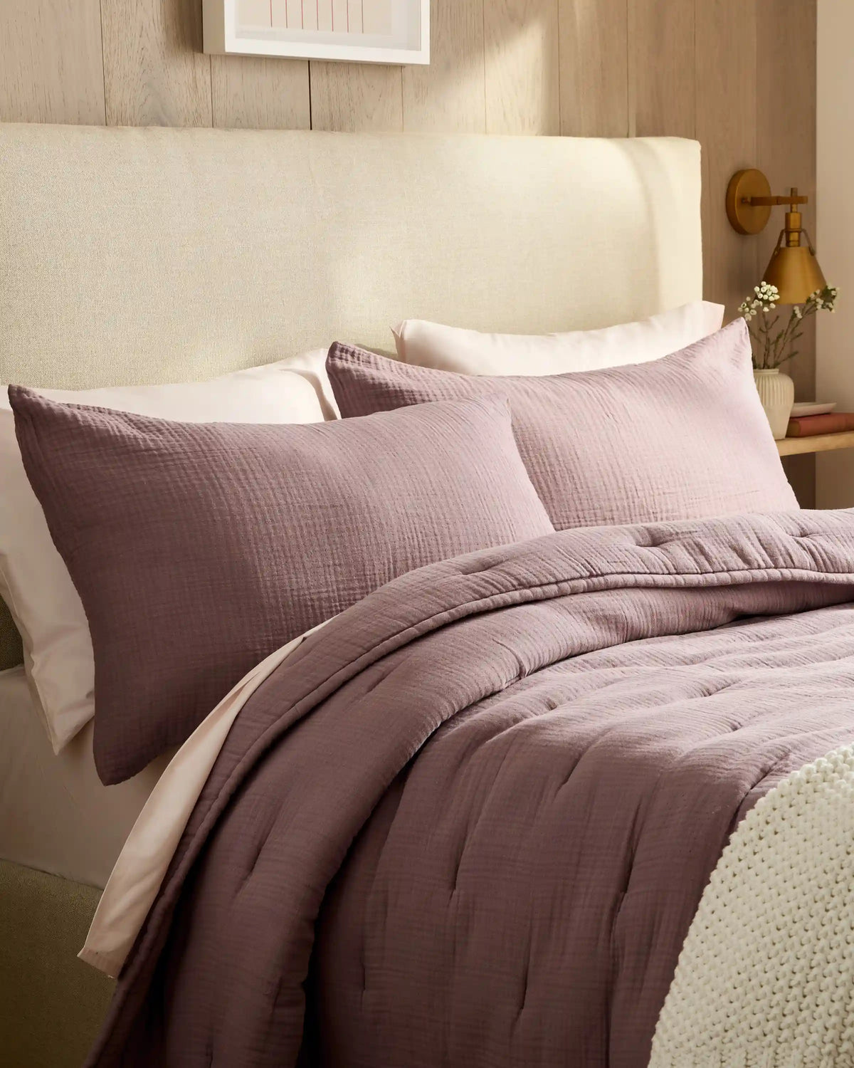 Organic Cotton Gauze Dream Quilt Set