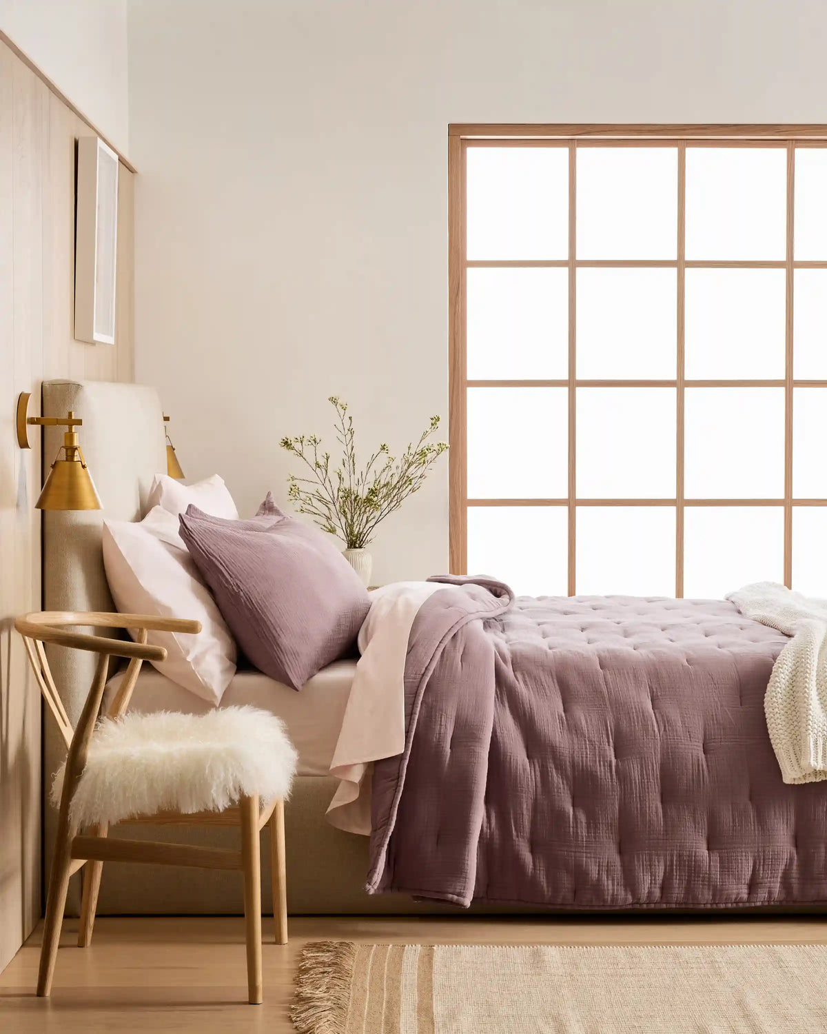 Organic Cotton Gauze Dream Quilt Set