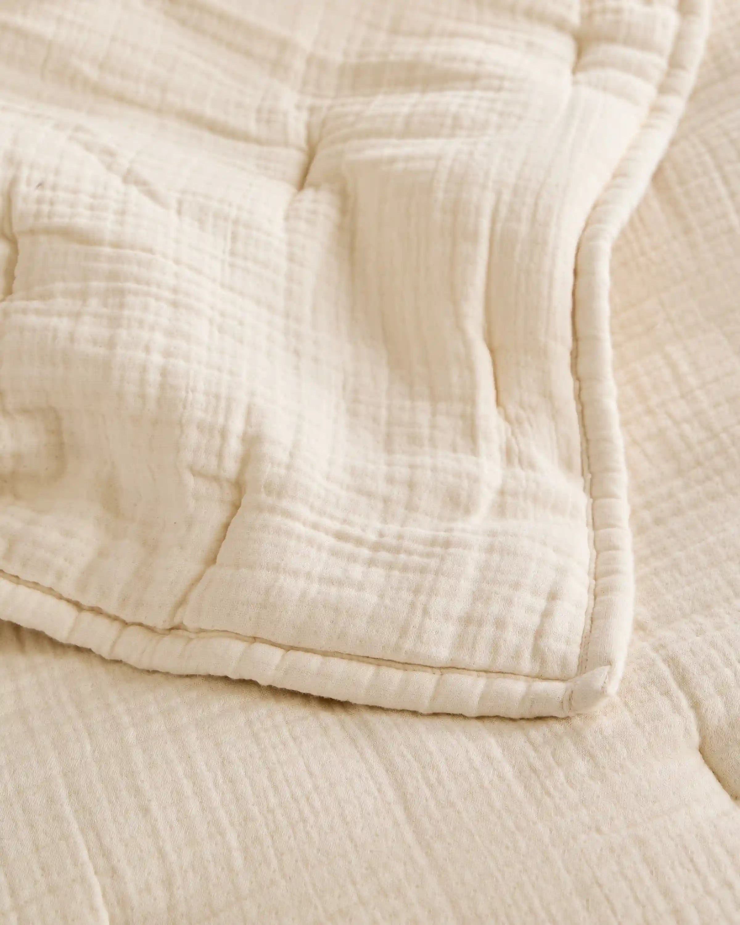 Organic Cotton Gauze Dream Quilt Set