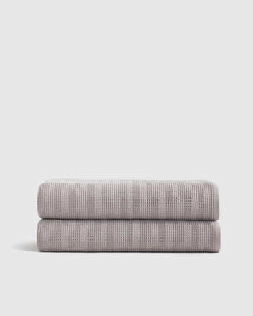 Turkish Waffle Terry Bath Sheet (Set of 2)