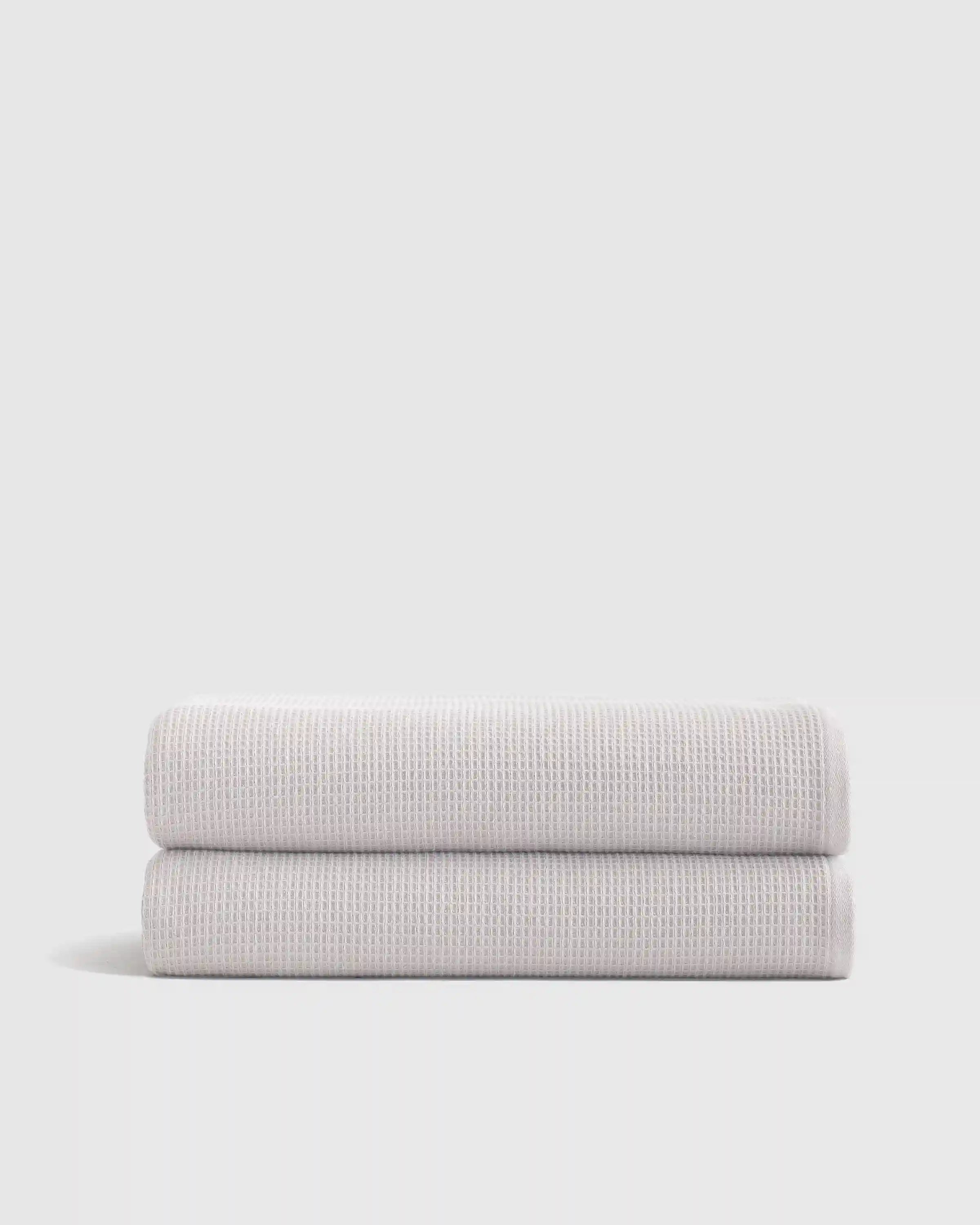 Turkish Waffle Terry Bath Sheet (Set of 2)
