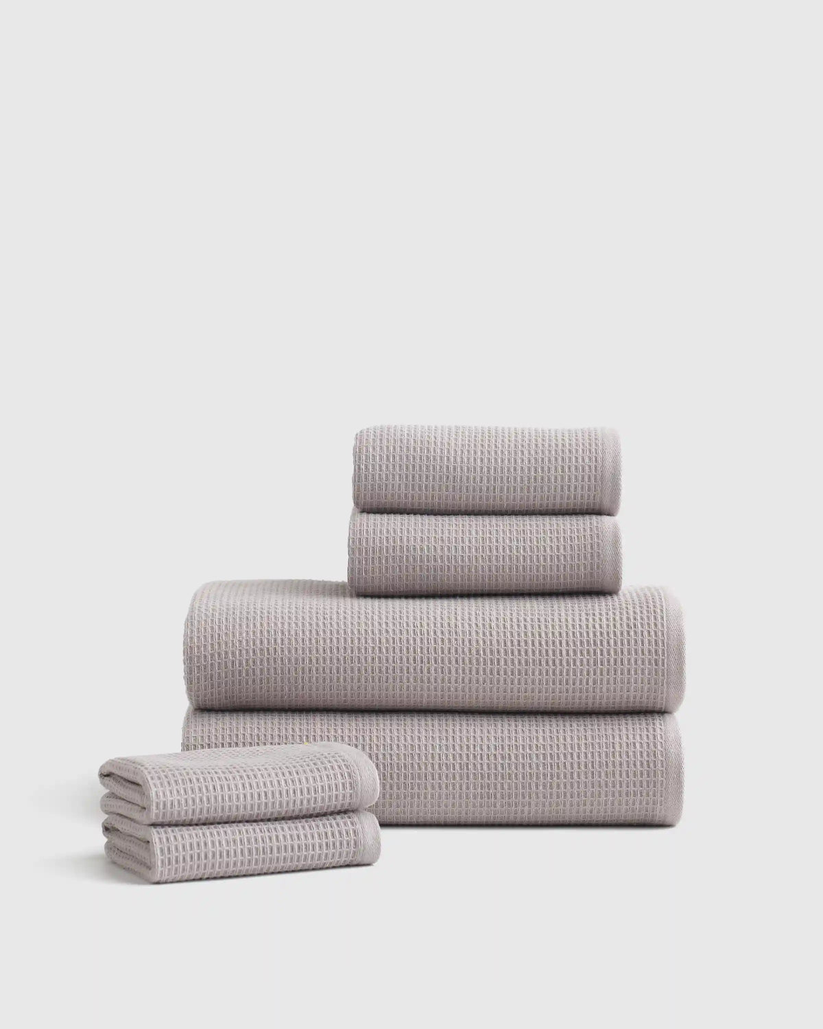Turkish Waffle Terry Bath Towel Bundle