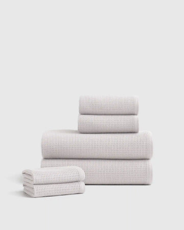 Turkish Waffle Terry Bath Towel Bundle