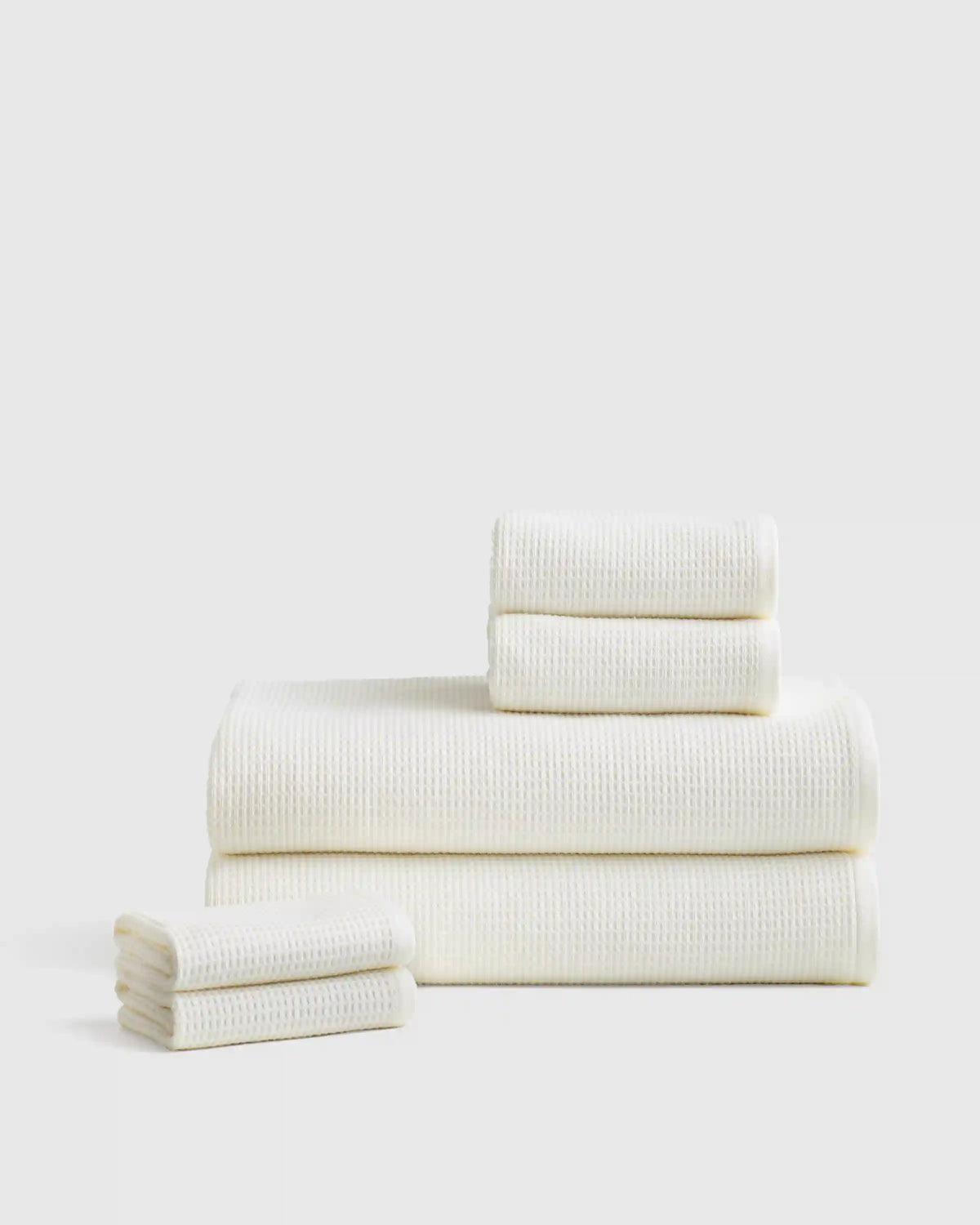 Turkish Waffle Terry Bath Sheet Bundle